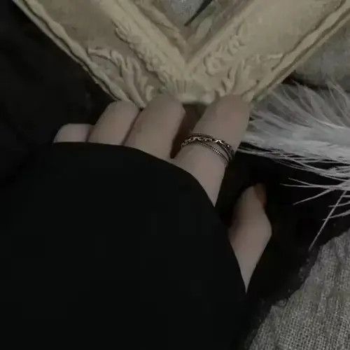VIBE Vintage silver ring Size ONE SIZE - 3 Thumbnail