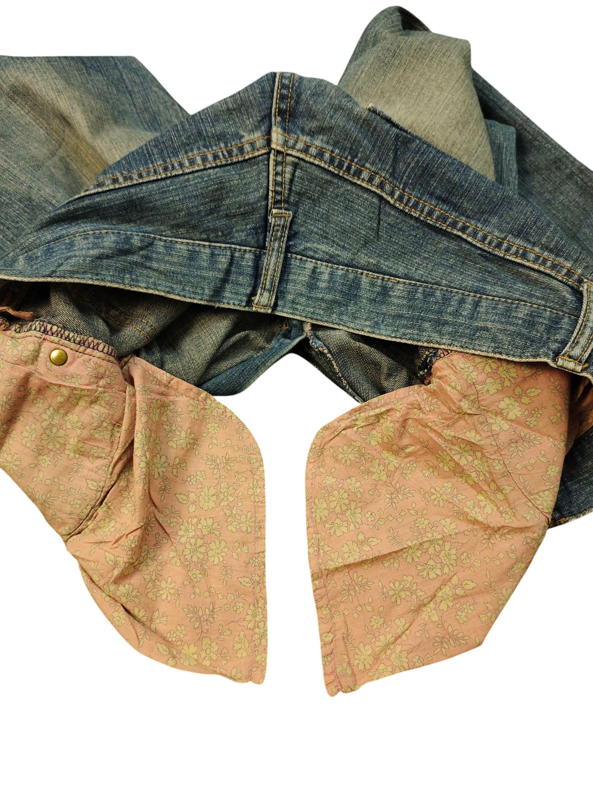 Bugle Boy Vintage Bugle Boy Usa Clawmark Distress Faded Denim Jeans Size US 30 / EU 46 - 12 Thumbnail