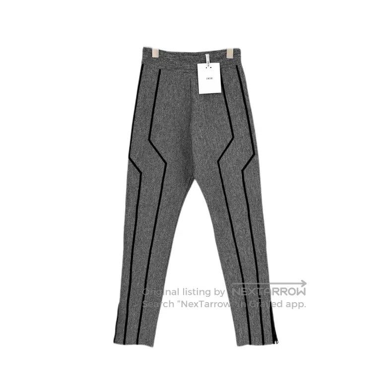 Dior Dior Gray letter waist knitted cycling pants leggings Size 25" / US 0 / IT 36 - 1 Thumbnail