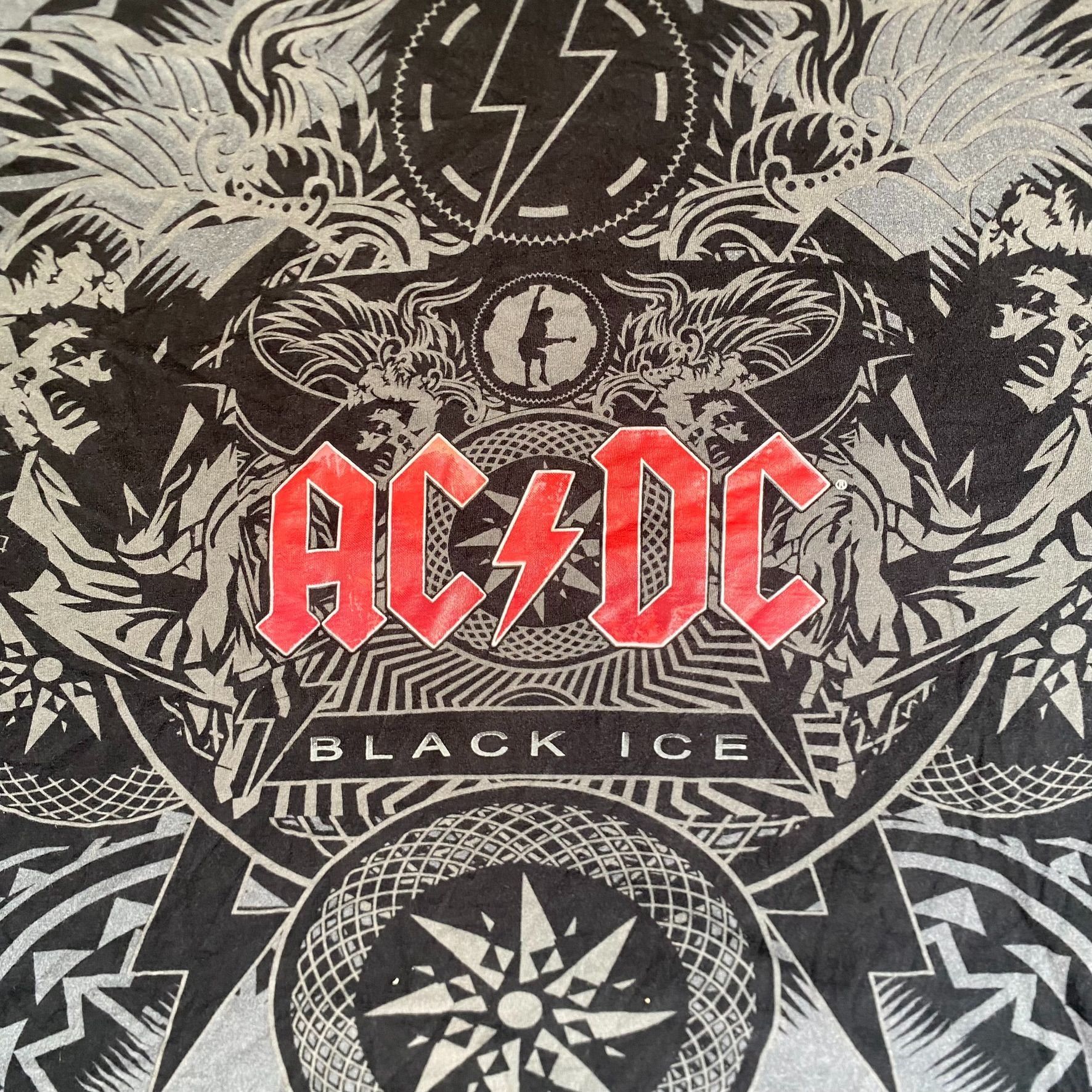 AC/DC Vintage Y2K AC/DC Band Shirt Rock Logo Long Sleeve Tee Size US XXL / EU 58 / 5 - 3 Thumbnail