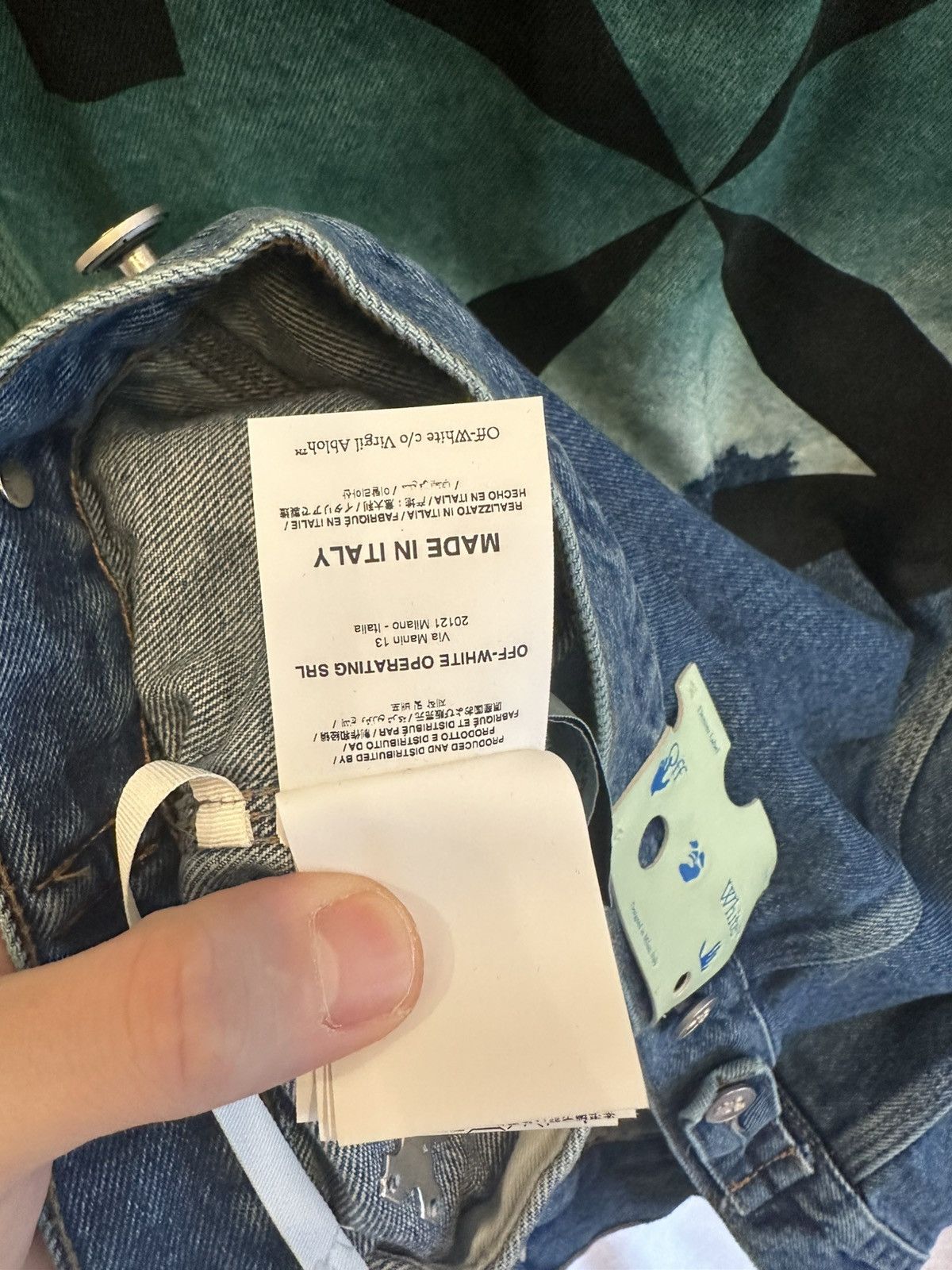Off-White Off-White Denim Jacket Size US L / EU 52-54 / 3 - 11 Thumbnail