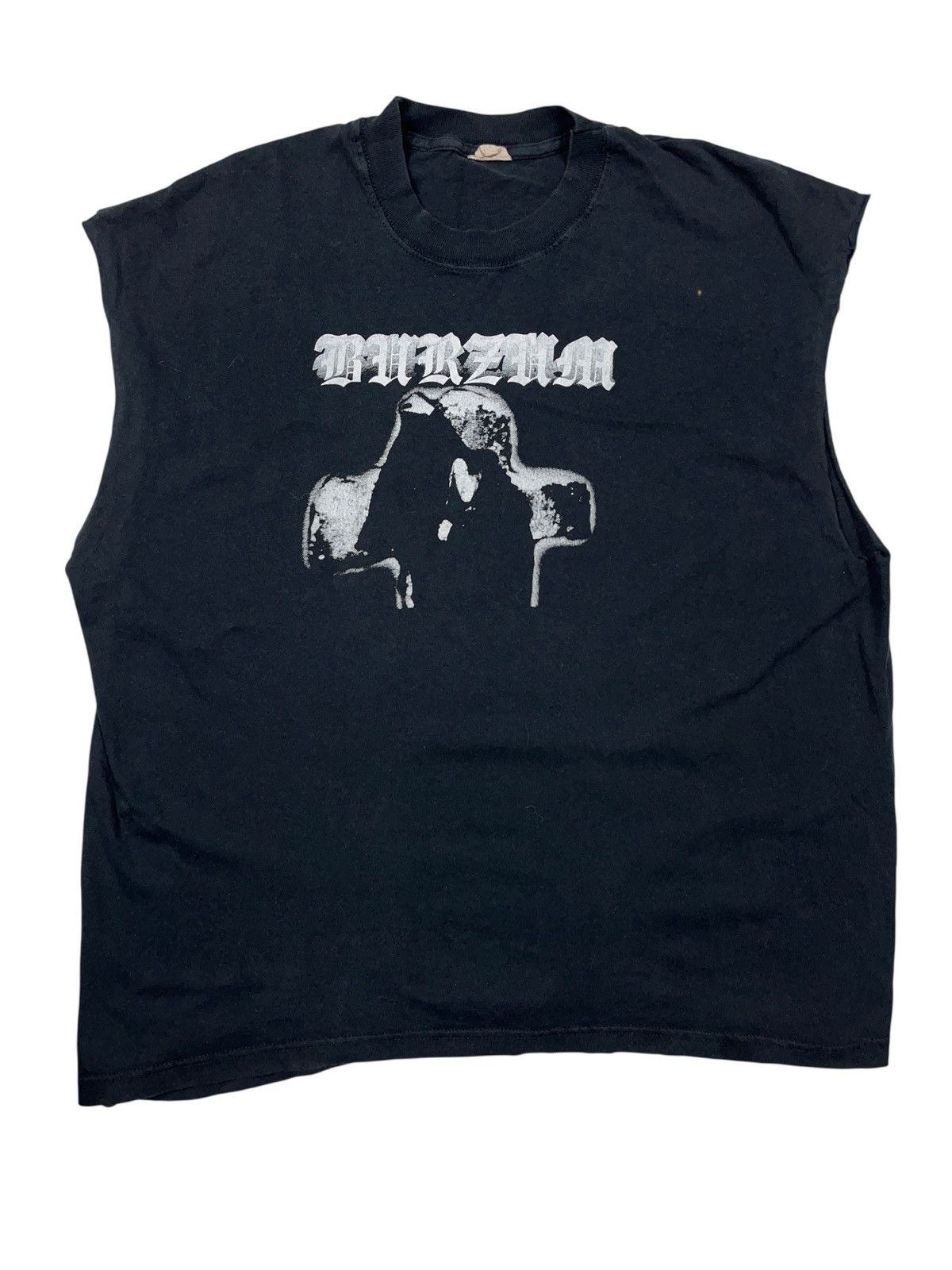 Band Tees Vintage 90s Burzum Black Metal Tank Top Shirt Darkthrone Size US XL / EU 56 / 4 - 1 Thumbnail