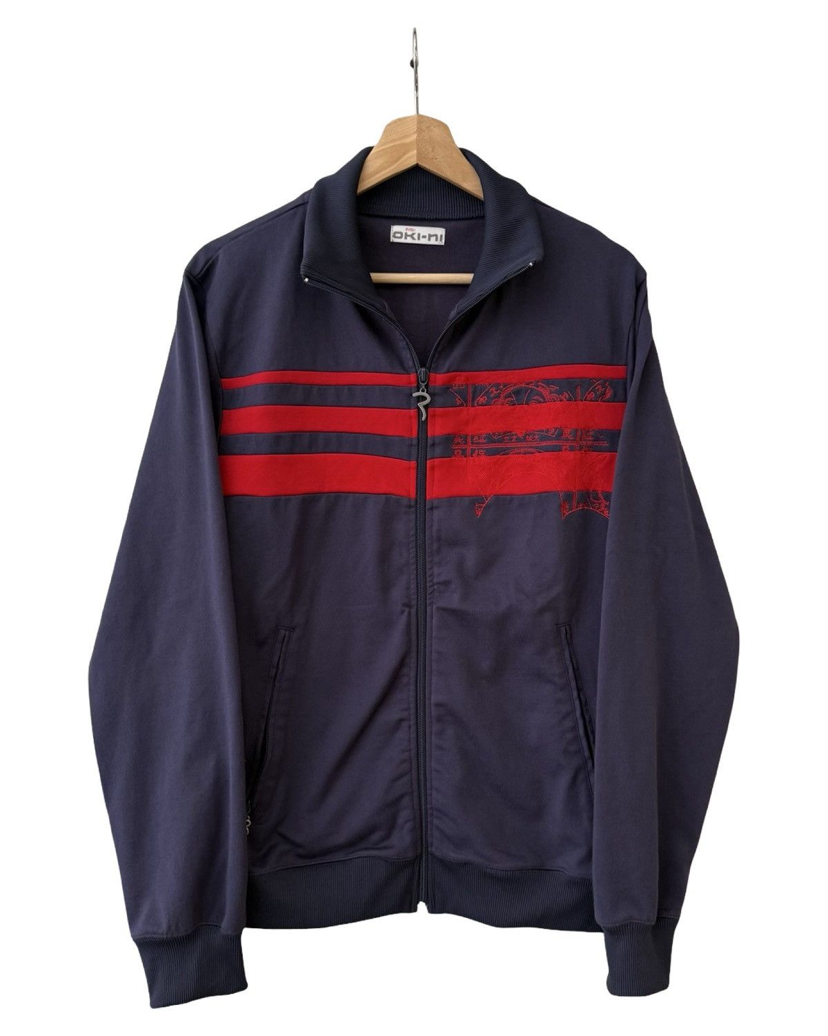 Evisu Vintage Evisu Oki Na Jeans Heritage Embroidered Track Jacket Size US M / EU 48-50 / 2 - 2 Thumbnail