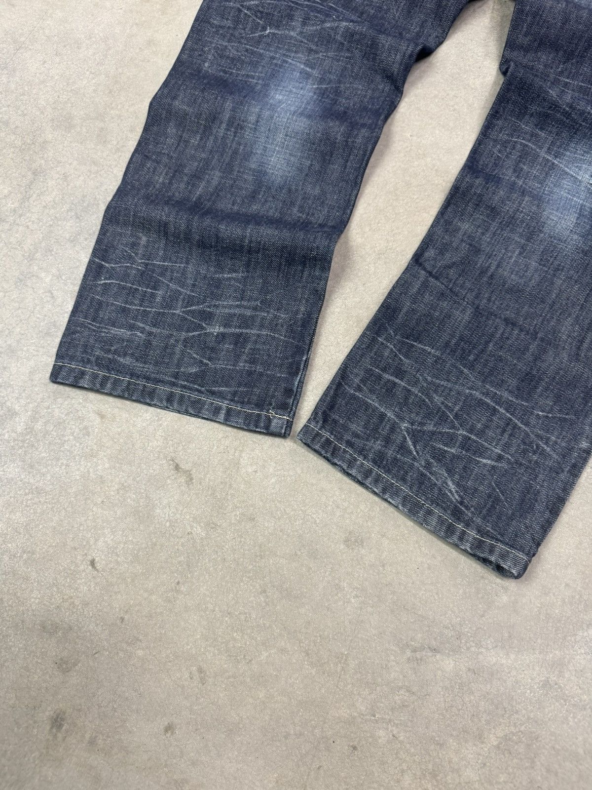 Marc Ecko Vintage Y2K Marc Echo Denim Jeans 32x30 Baggy Wide Leg Size US 32 / EU 48 - 10 Thumbnail