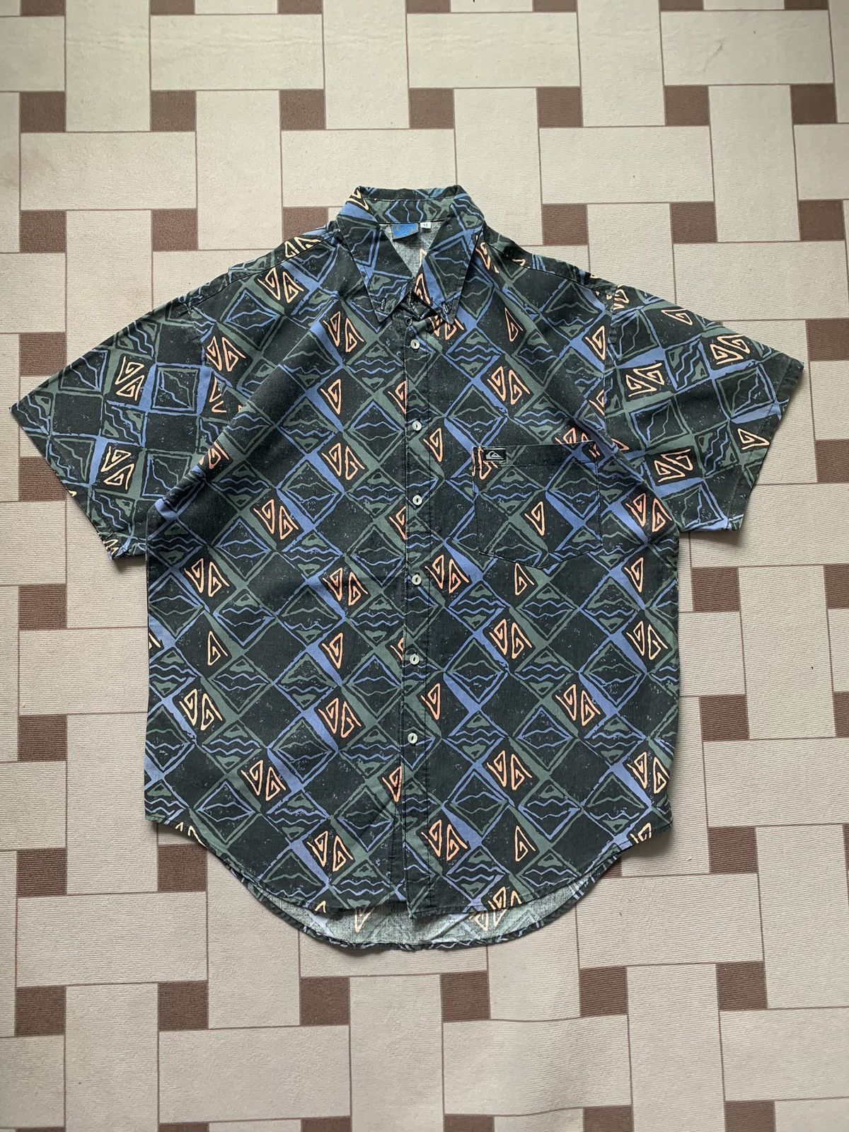 Quiksilver Vintage 80s Quiksilver Hawaii Shirt Size US XL / EU 56 / 4 - 1 Thumbnail