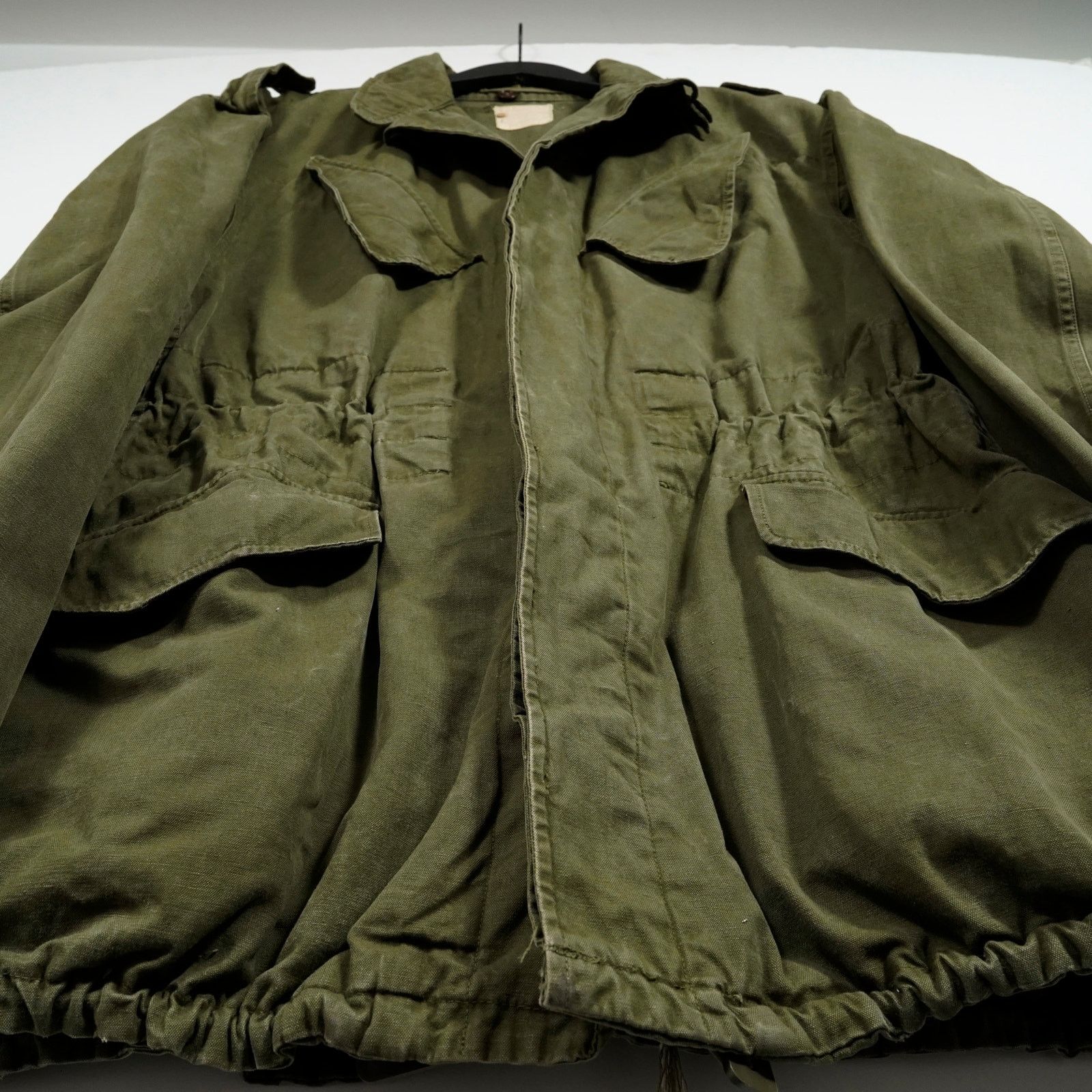 Other Vintage 1956 Belgian Army Begetex Field Jacket Heavy M Long Size US M / EU 48-50 / 2 - 5 Thumbnail