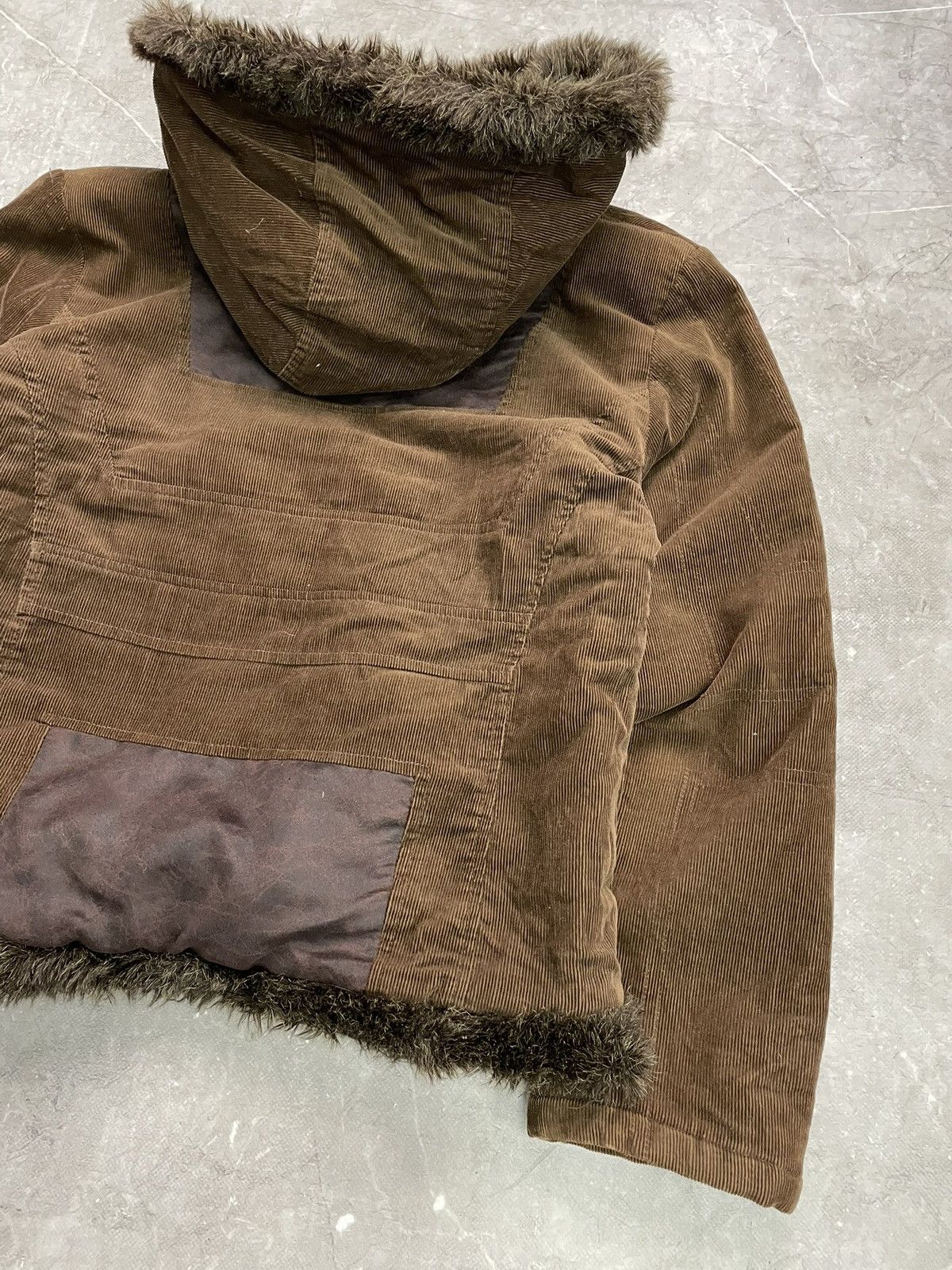 If Six Was Nine If six was nine Corduroy Faux Fur Hooded Jacket Y2K hype Size US M / EU 48-50 / 2 - 10 Thumbnail