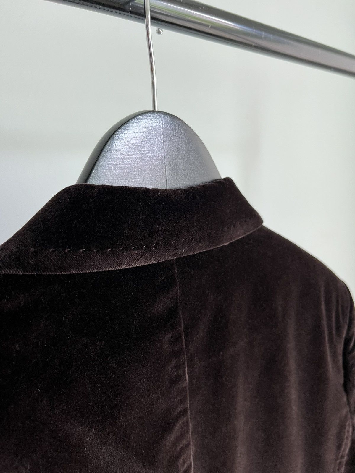 Dsquared2 Archive Dsquared2 AW06 runway hand made velvet blazer jacket Size 50S - 9 Thumbnail