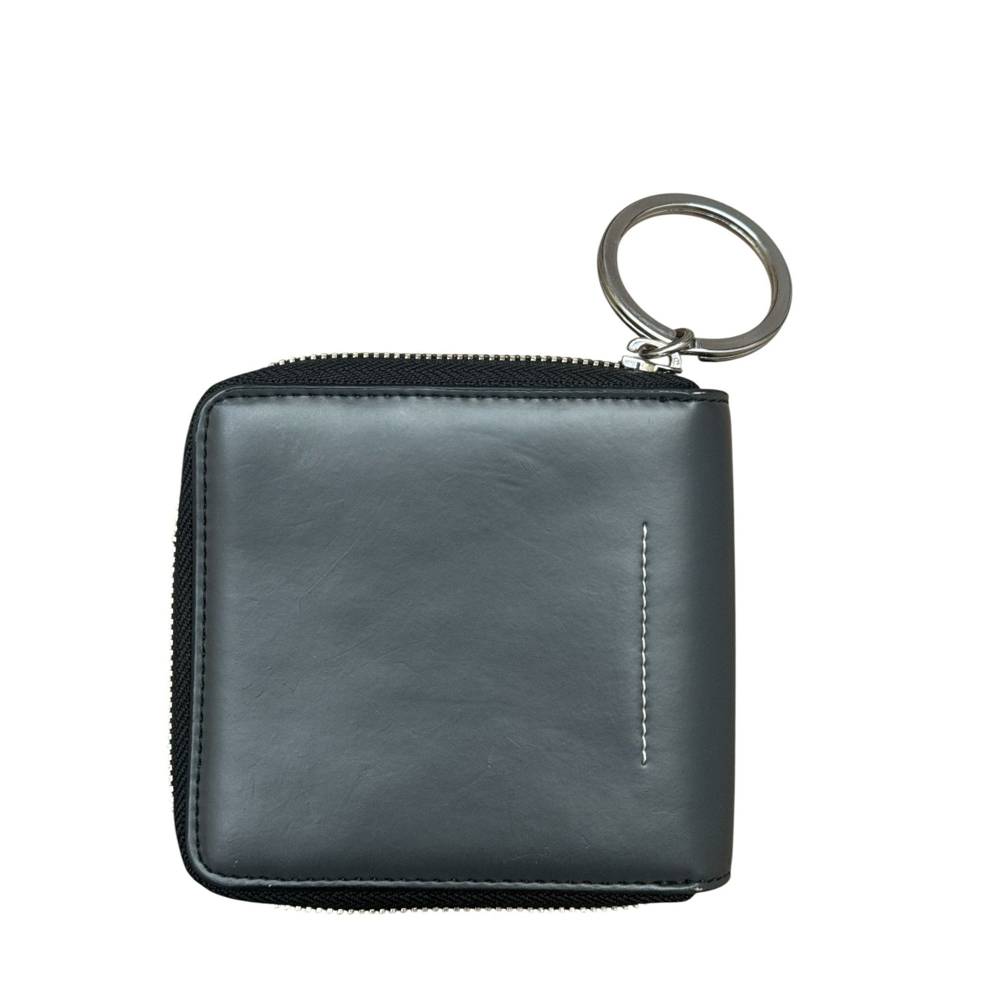 Maison Margiela Black Leather Wallet with Key Ring Size ONE SIZE - 5 Thumbnail