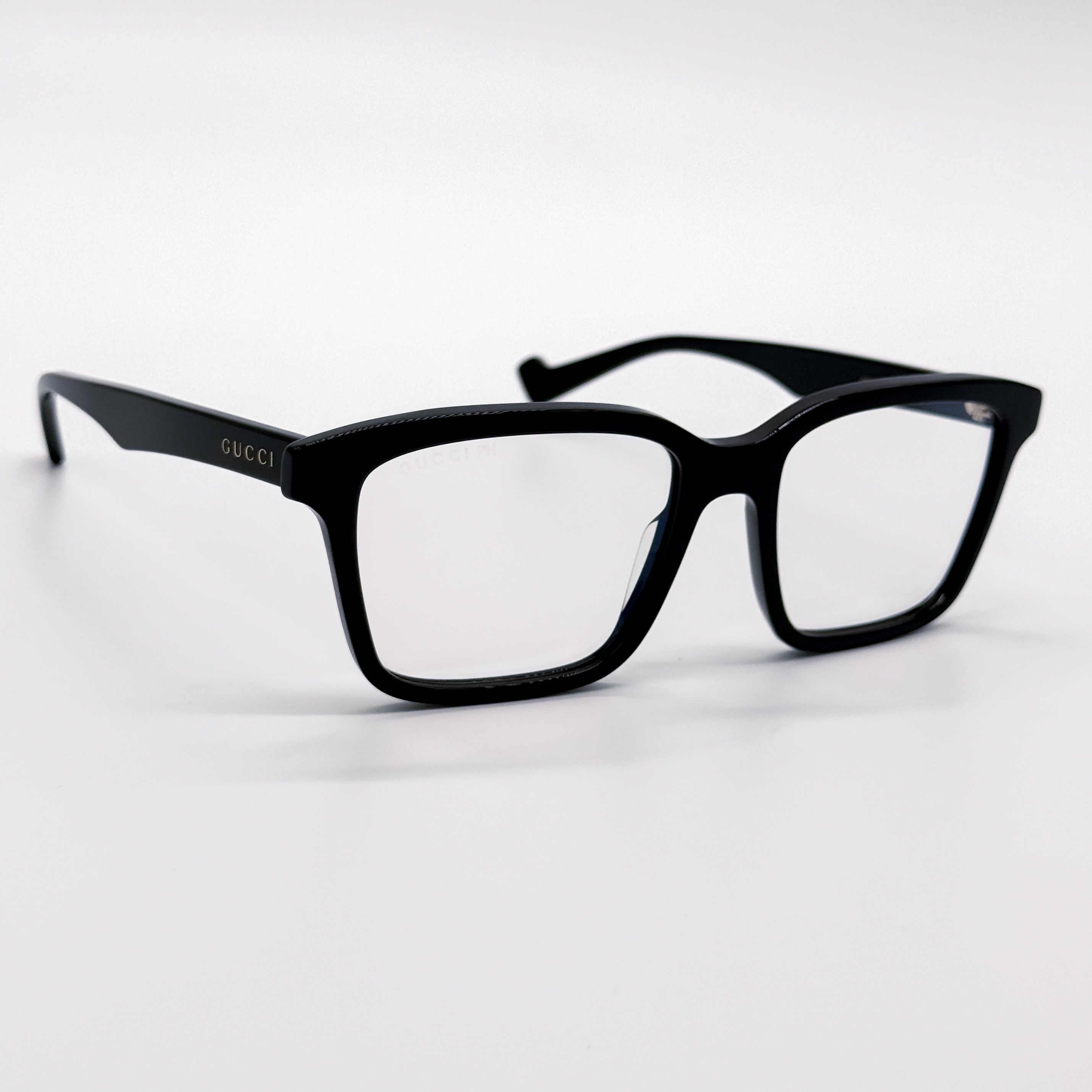 Gucci NEW GUCCI EYEGLASSES SQUARE BLACK MEN GUCCI GG0964S 001 Size ONE SIZE - 6 Thumbnail
