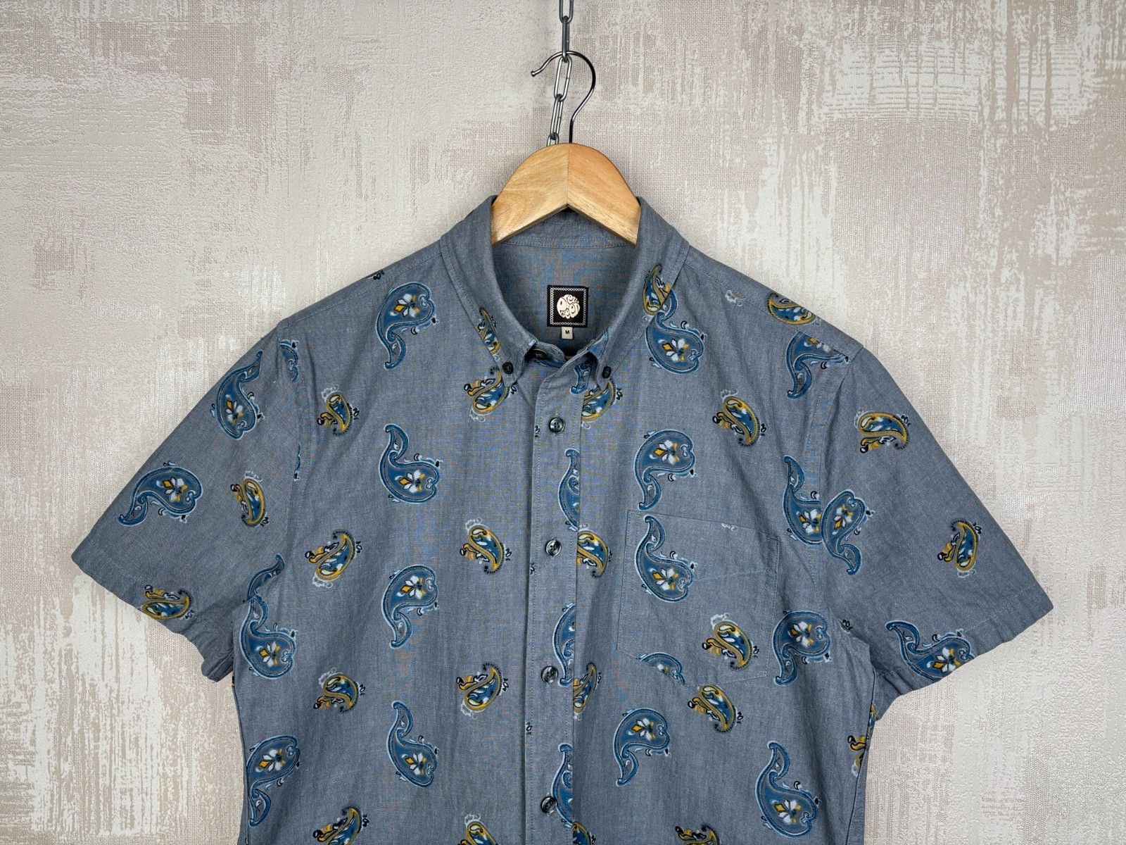 Pretty Green Pretty Green Paisley Short Sleeve Shirt Size M Size US M / EU 48-50 / 2 - 4 Thumbnail