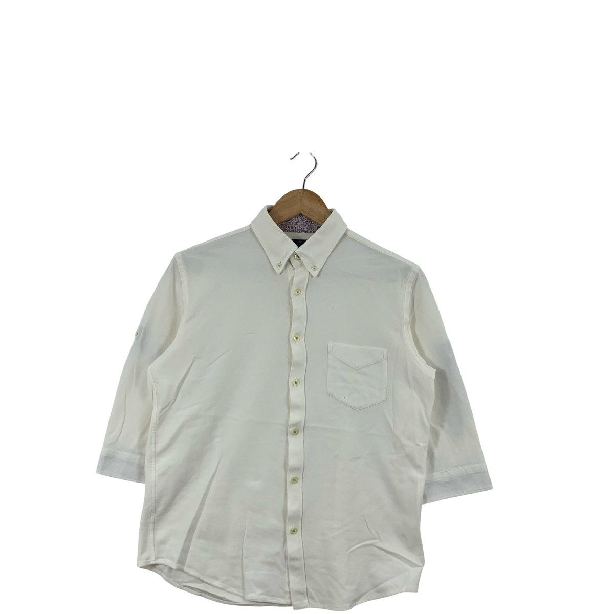 Paul Smith PS PAUL SMITH Button Down Collar Oxford Style Polo Tee Size US M / EU 48-50 / 2 - 4 Thumbnail