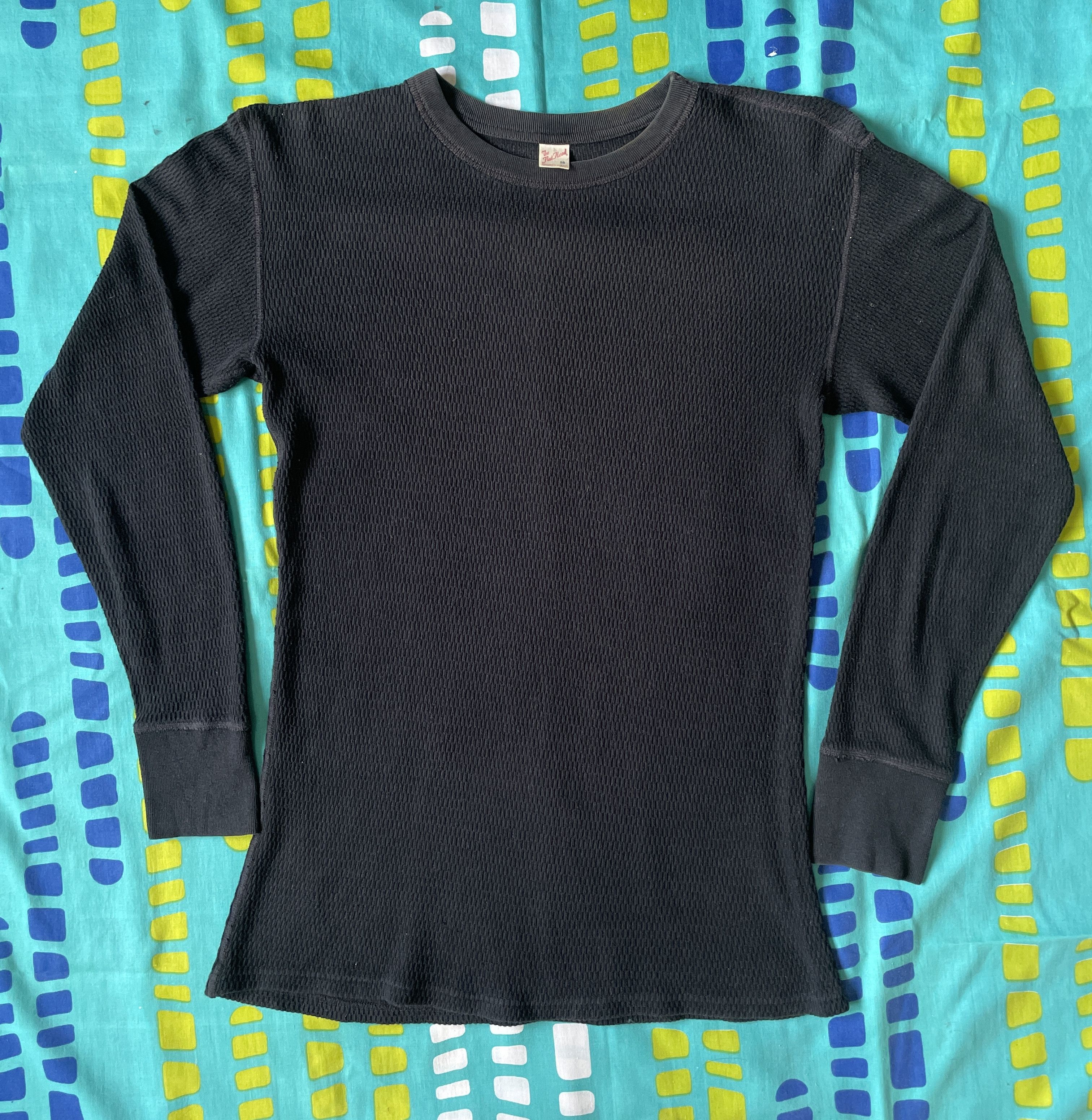 The Flat Head Vintage’90s🔥The Flat Head🔥Sun Faded Plain Long Sleeve Tee Size US XS / EU 42 / 0 - 7 Thumbnail