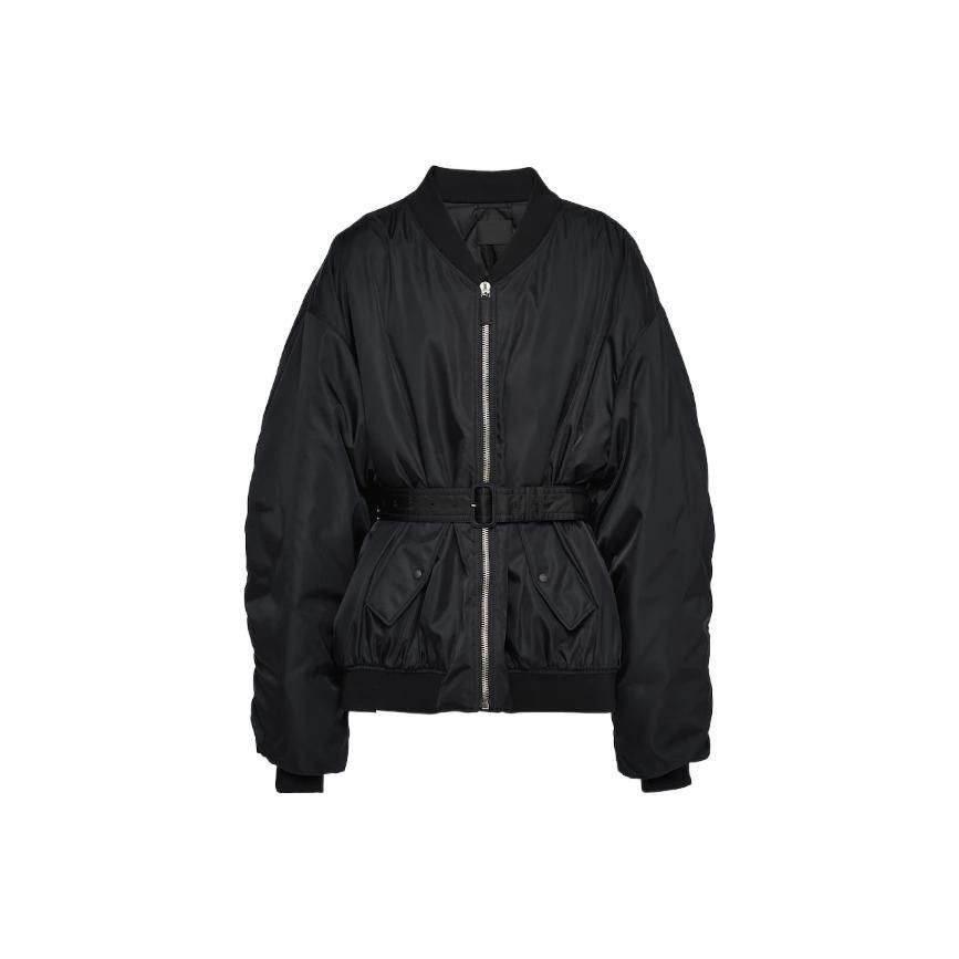 Prada Prada Belted Bomber Jacket Size L Size US L / EU 52-54 / 3 - 1 Thumbnail