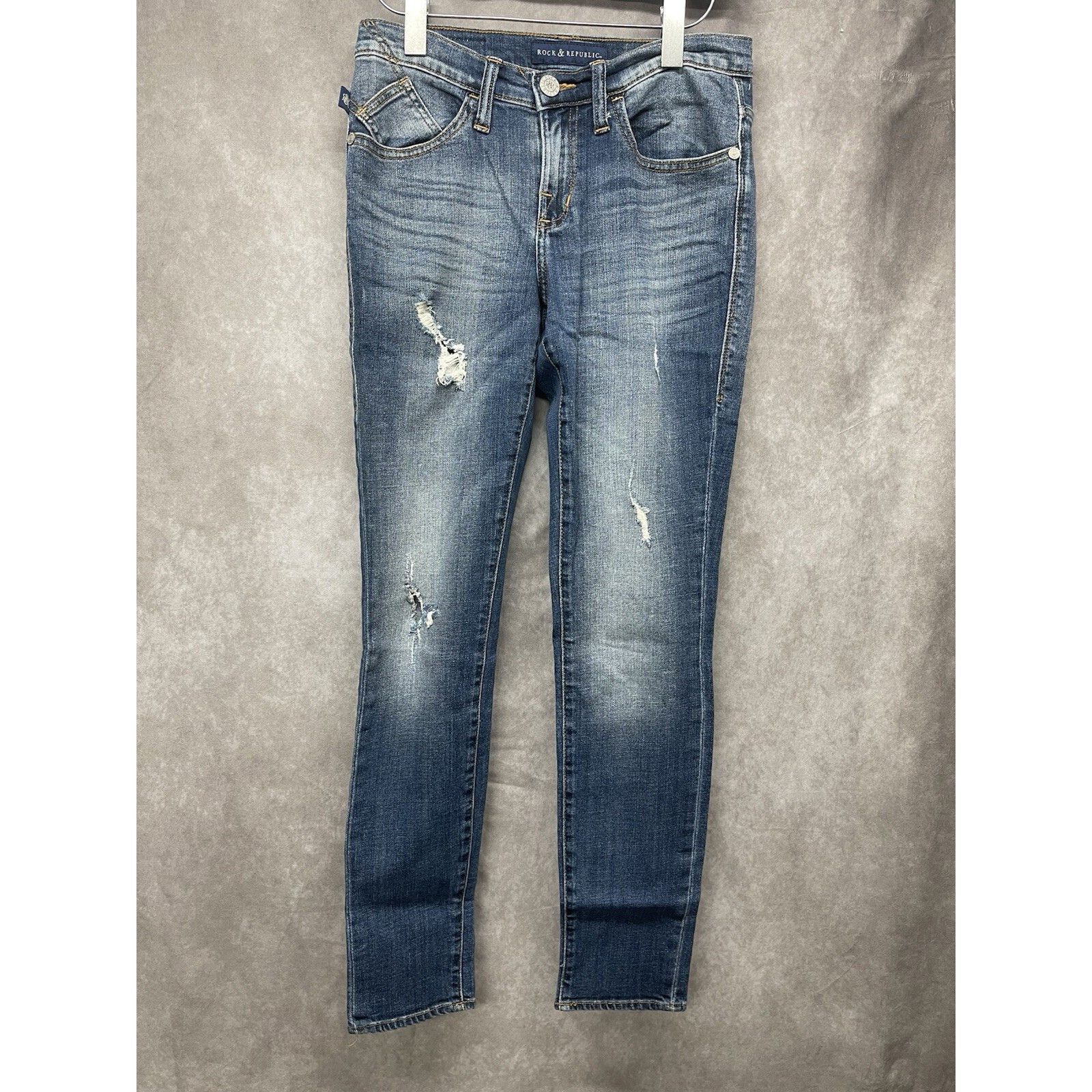 Rock & Republic Rock & Republic Jeans Women’s 6 M / 27 Length Blue Berlin Sk Size 28" / US 6 / IT 42 - 2 Thumbnail