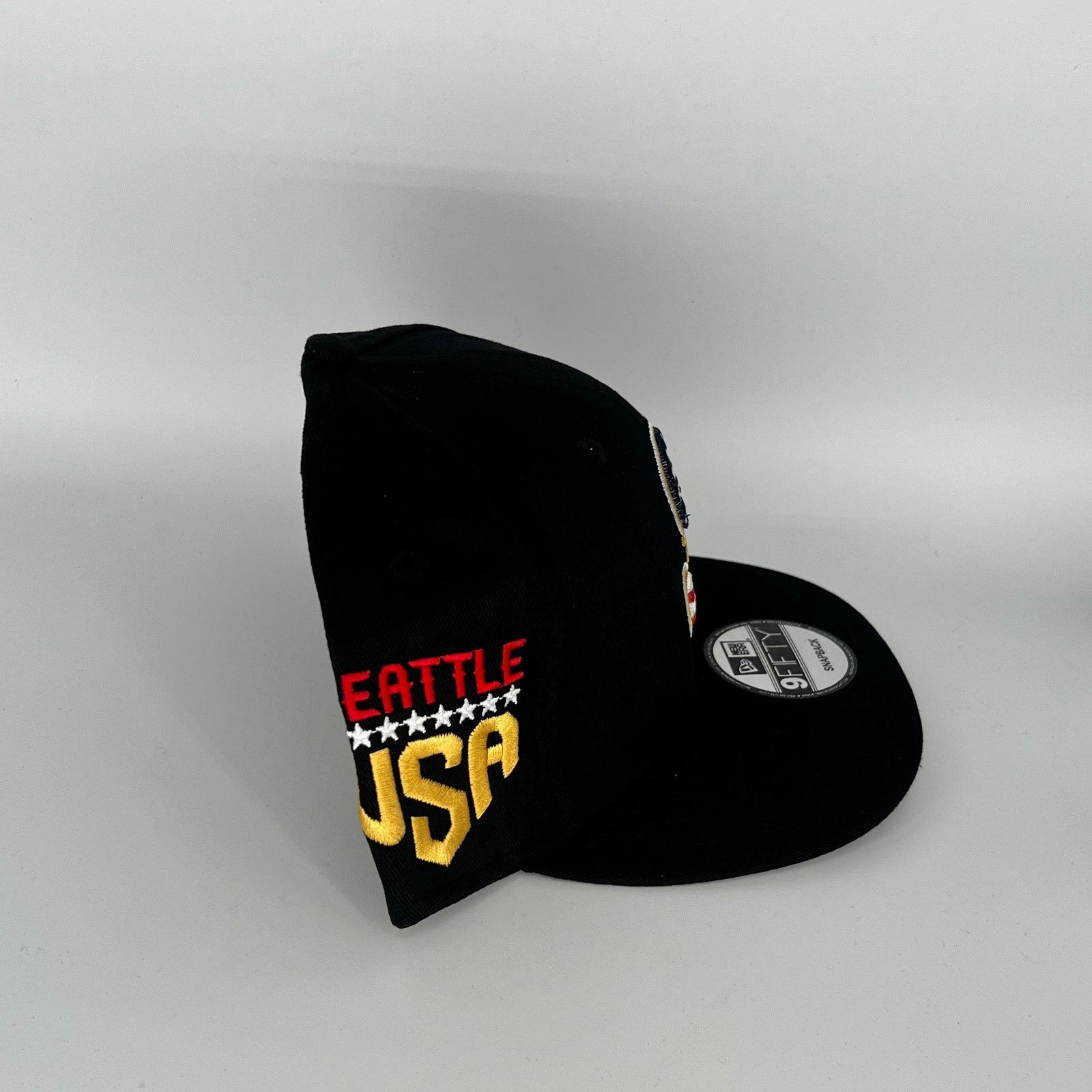 New Era Black Seattle Mariners Seattle USA Side Patch New Era MLB Size ONE SIZE - 2 Thumbnail