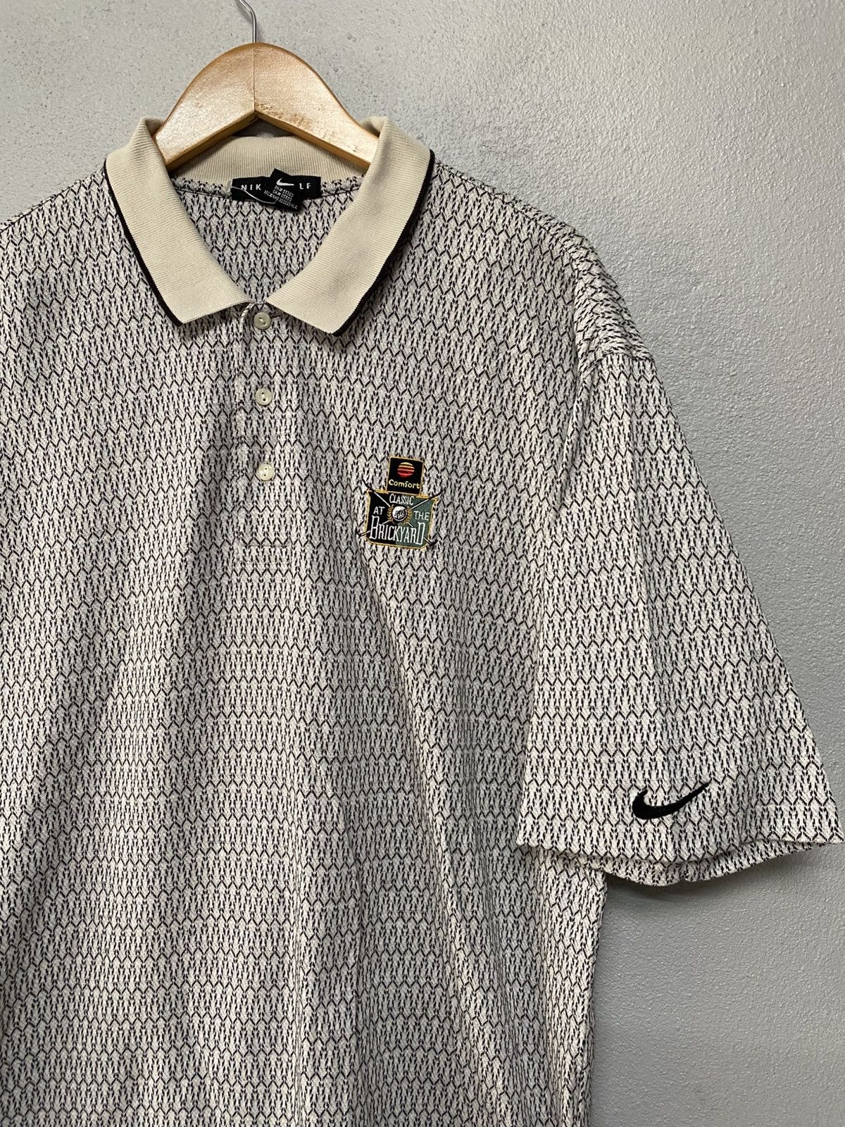Nike Vintage Nike golf polos classic brickyard B4 Size US L / EU 52-54 / 3 - 3 Thumbnail