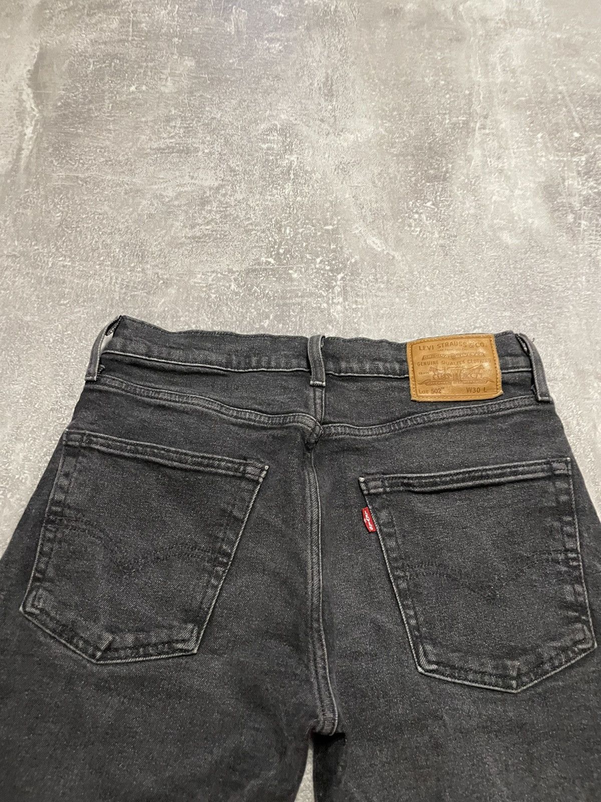 Levi's × Levi's Vintage Clothing Vintage Levis 502 Black Denim Jeans Shorts Size 30 Size US 30 / EU 46 - 12 Thumbnail