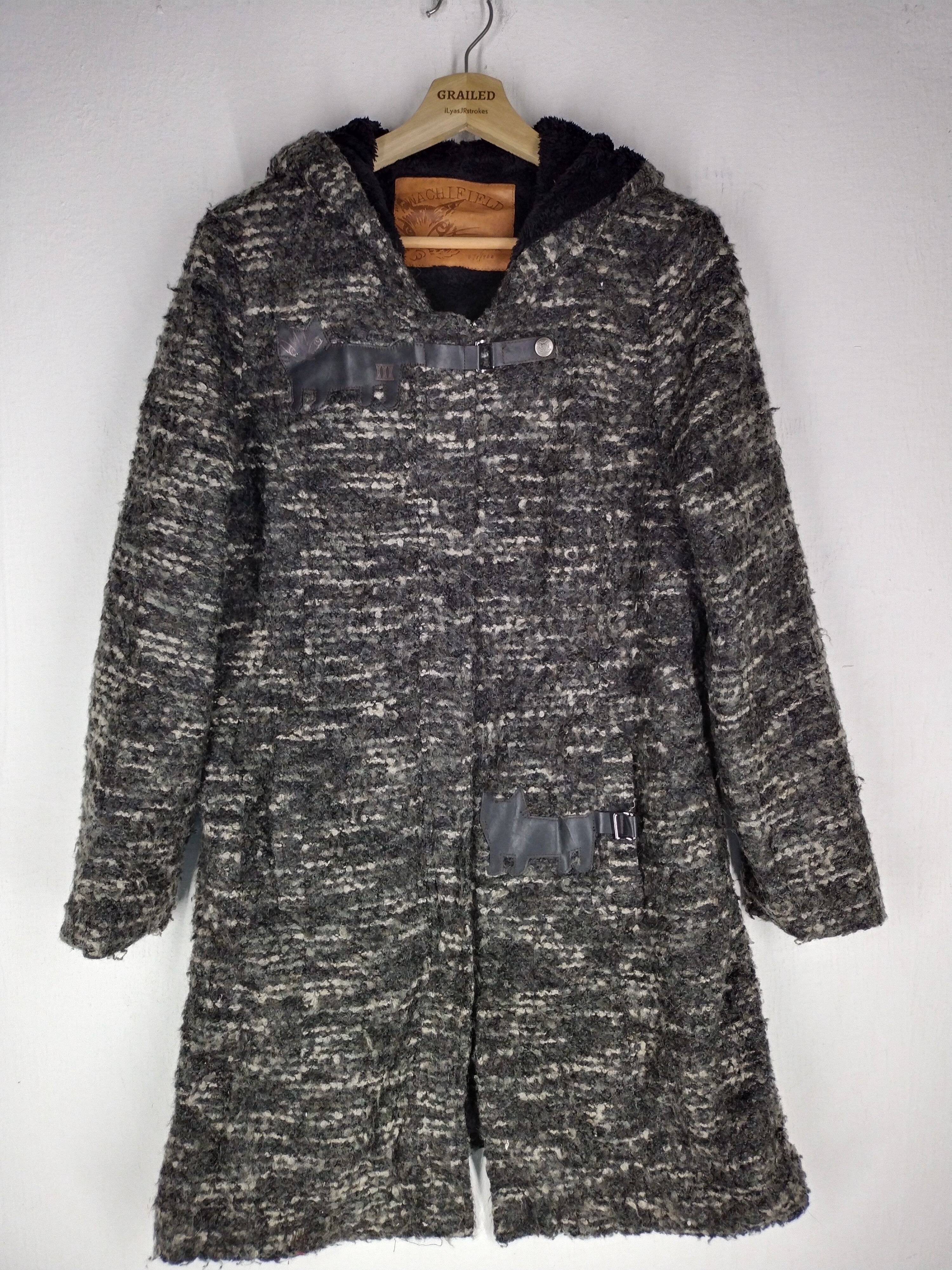 Japanese Brand × Ne-Net Vtg Wachifield Wool Coat Jacket Size M / US 6-8 / IT 42-44 - 4 Thumbnail