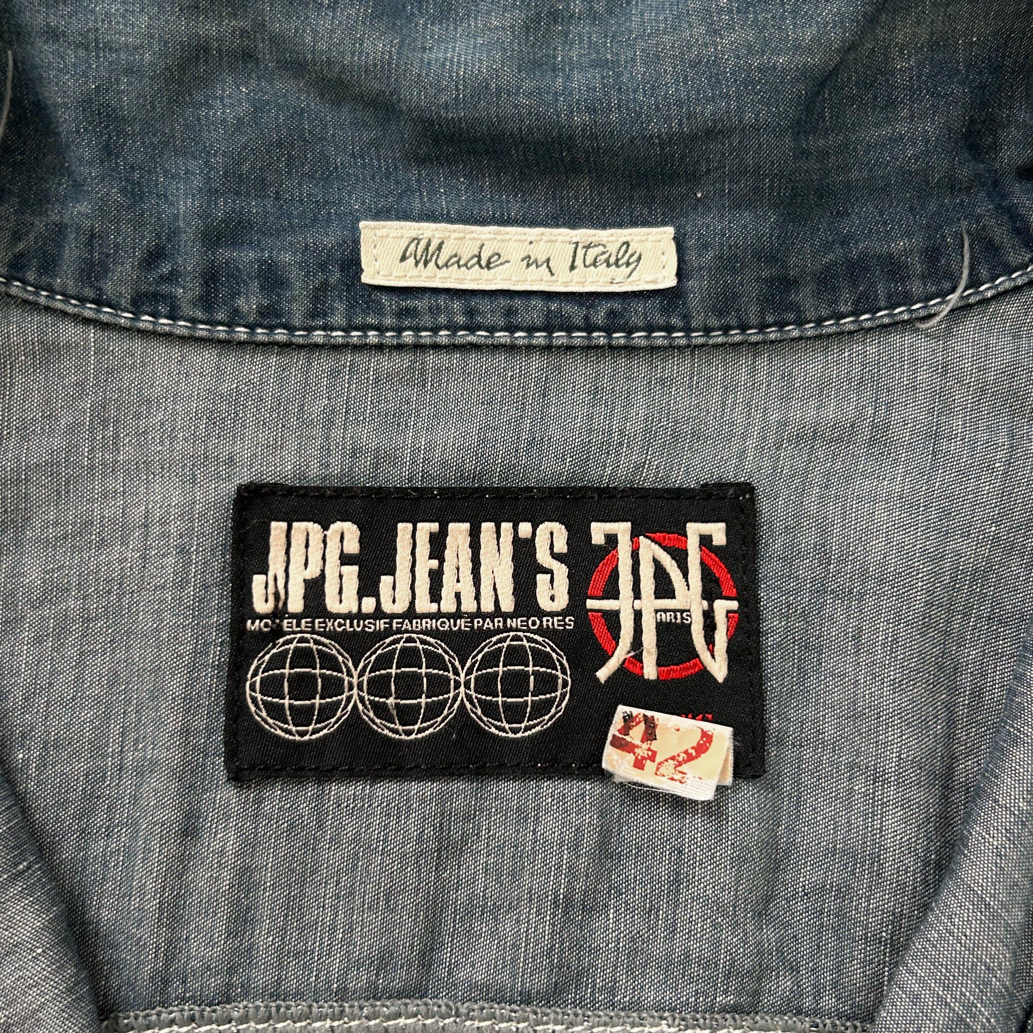 Jean Paul Gaultier Jean Paul Gaultier 2000's Open Chest Denim Jacket Size US S / EU 44-46 / 1 - 3 Thumbnail