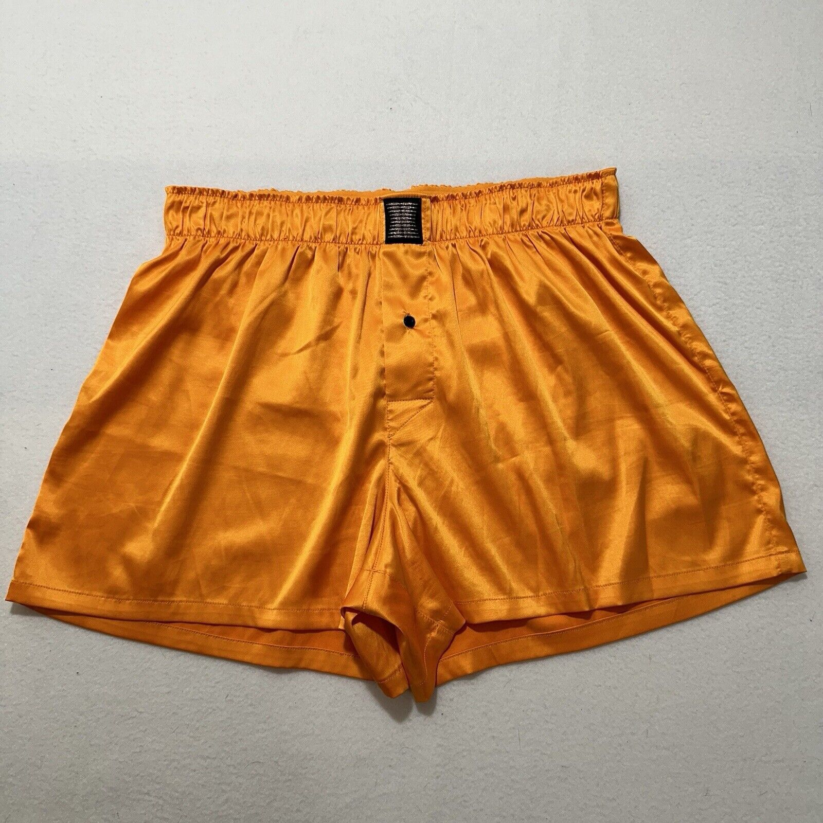 Other Savage X Fenty Small Satin Boxers Orange Shorts 3" Inseam Size 28" / US 6 / IT 42 - 1 Thumbnail