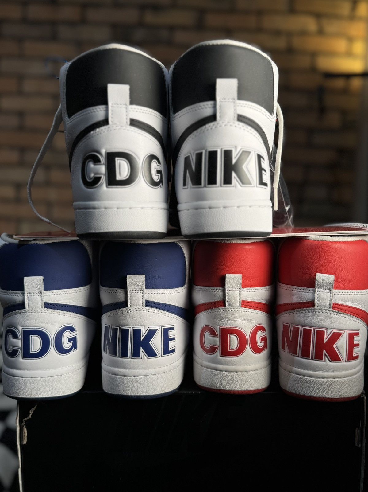 Comme des Garcons Homme Plus × Nike CDG NIKE DOVER STREET MARKET DSM TERMINATOR BLUE SNEAKERS Size US 10 / EU 43 - 2 Thumbnail