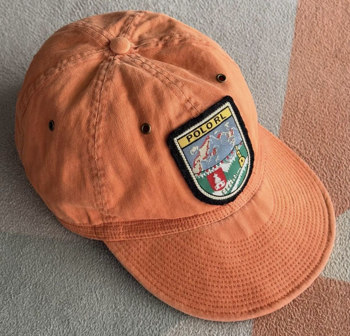 Polo Ralph Lauren Ralph Lauren Polo Orange Mountain Baseball Cap K22 Size ONE SIZE - 6 Thumbnail