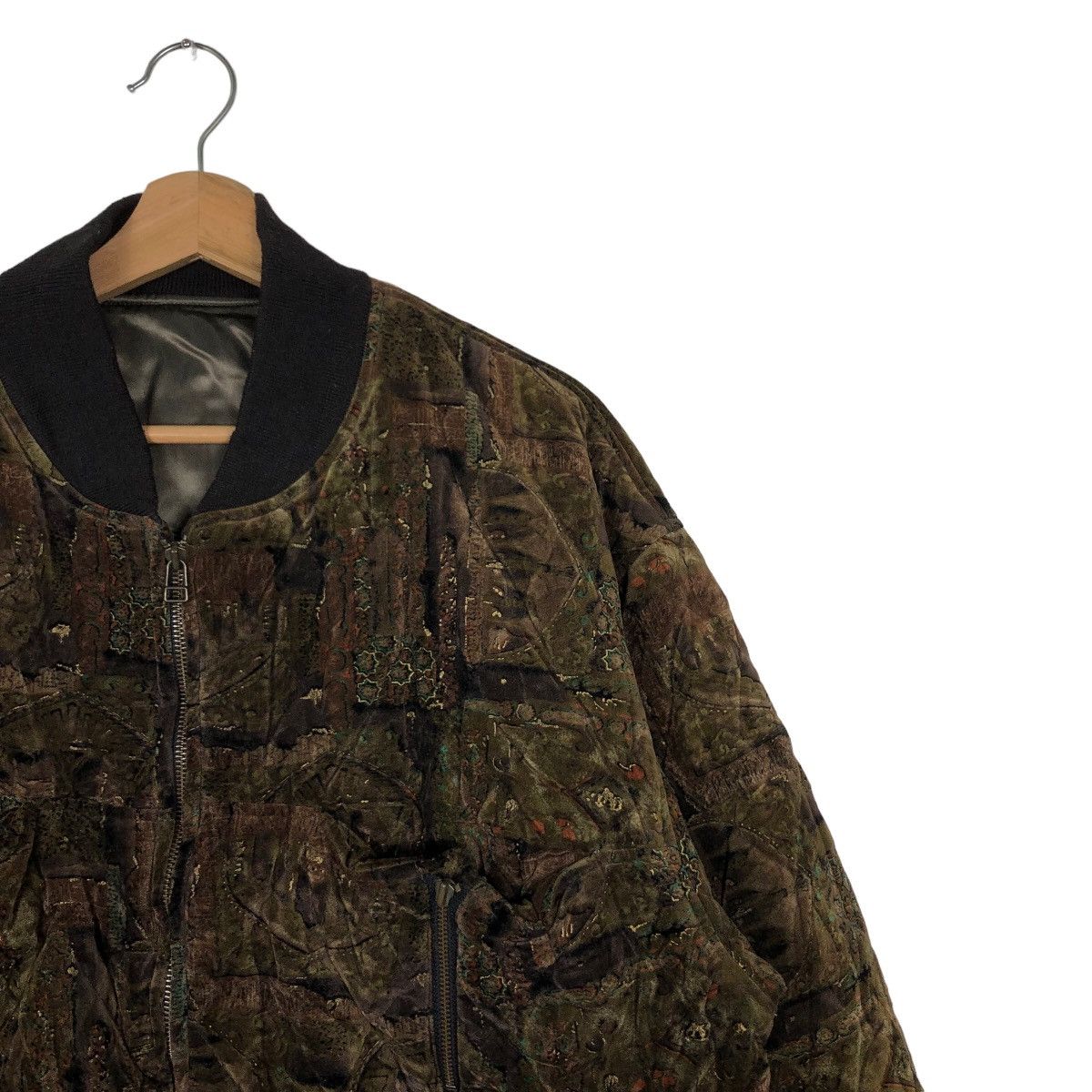 Tete Homme 🔥Issey Miyake Tete Homme Katoh Kazutaka Bomber Jacket Size US M / EU 48-50 / 2 - 6 Thumbnail