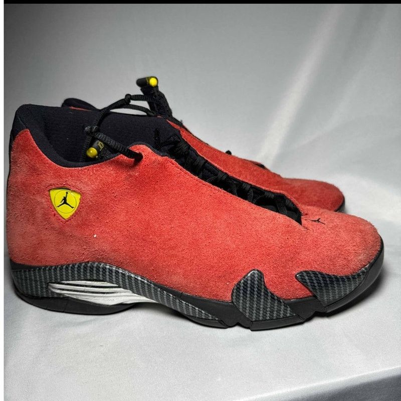 Jordan Brand × Nike Size 12 - Nike Air Jordan 14 Retro Ferrari Men's Shoes Size US 12 / EU 45 - 1 Thumbnail