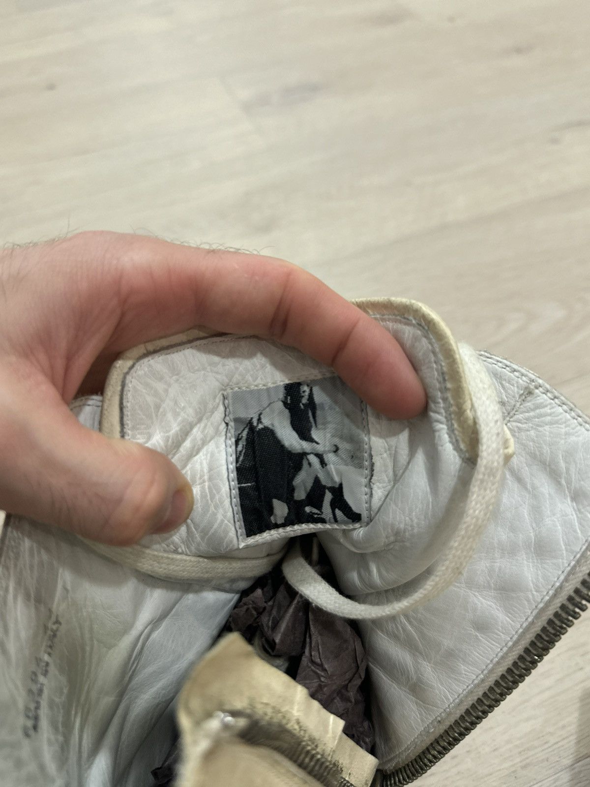 Rick Owens 2014 spring mainline ramones Size US 10.5 / EU 43-44 - 4 Thumbnail