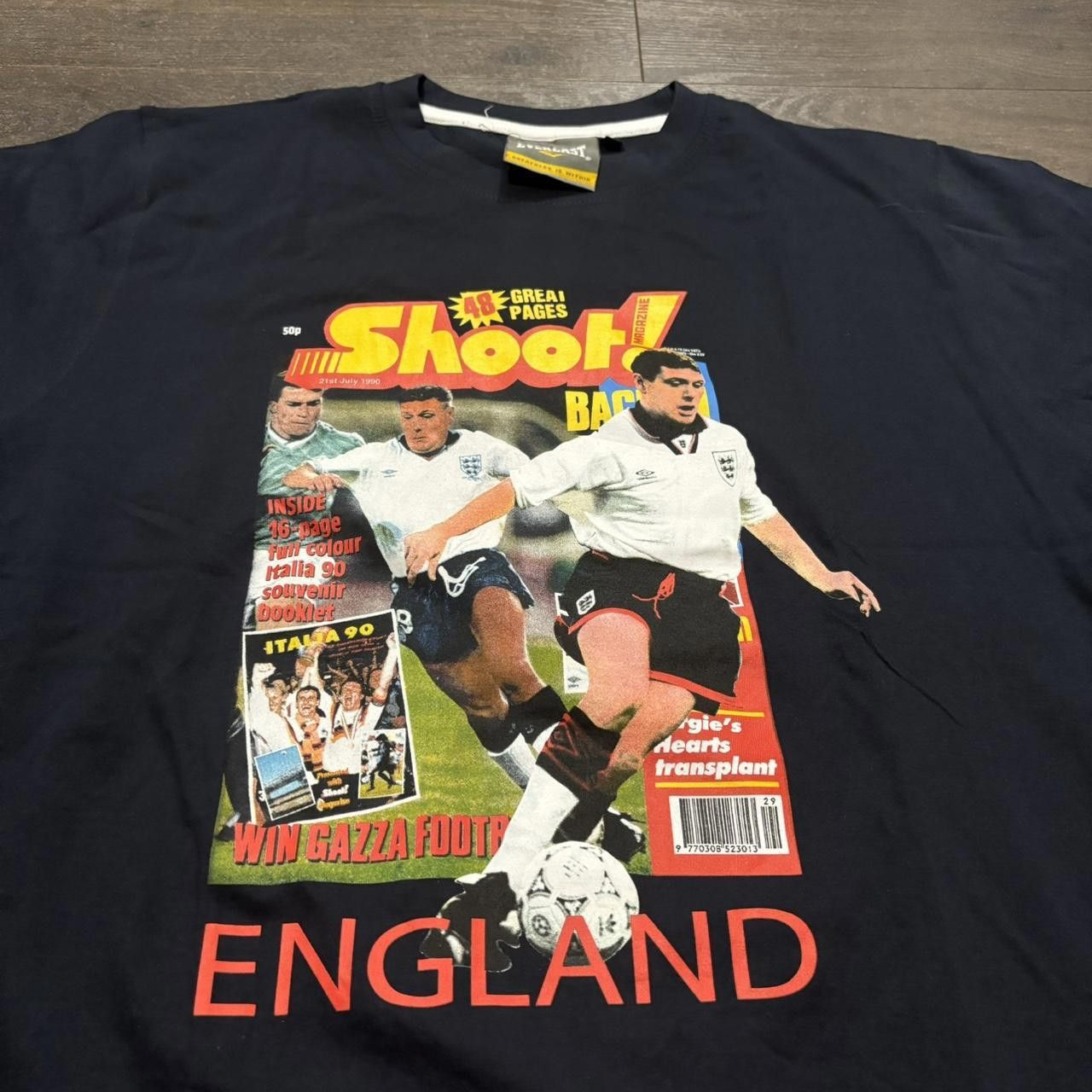 Everlast vintage England shoot magazine everlast t shirt 00s M Size US M / EU 48-50 / 2 - 2 Thumbnail