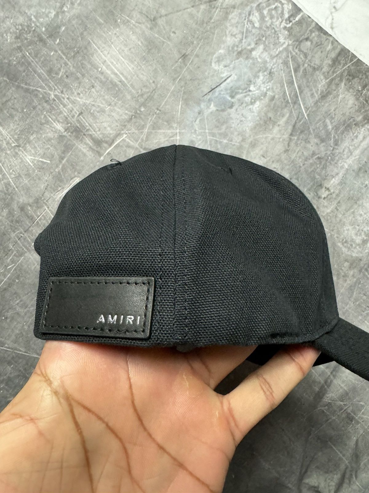 Amiri Amiri Chenille Patch MA Hat Size ONE SIZE - 3 Thumbnail