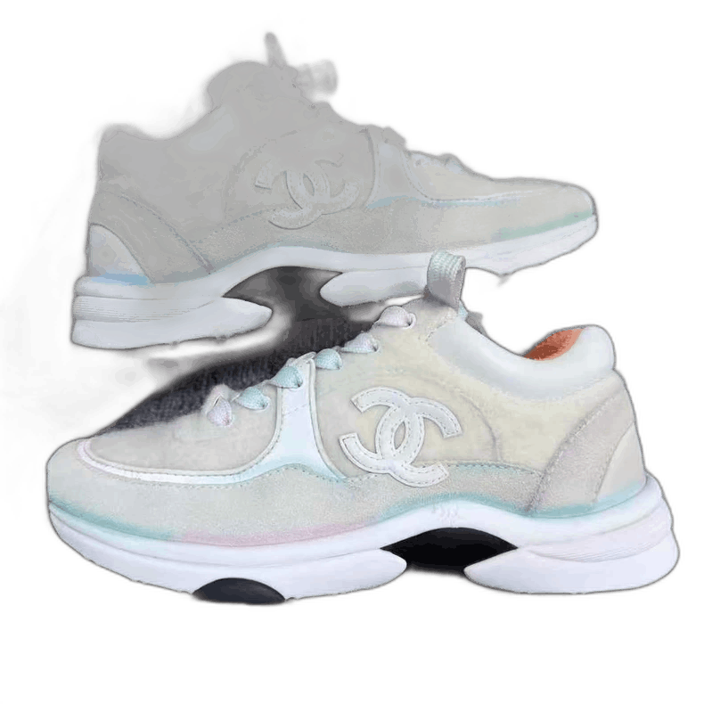 Chanel Chanel Colorful Suede Sneakers for Women Size US 7 / IT 37 - 1 Thumbnail