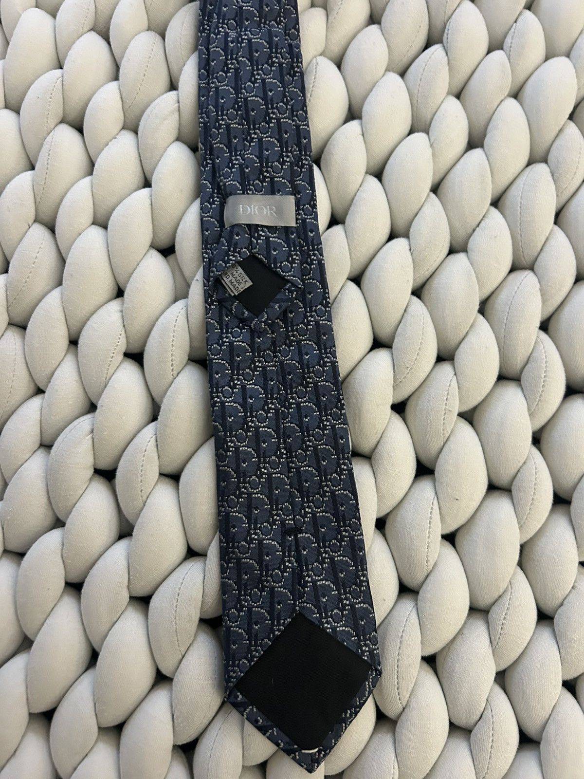 Dior Dior Monogram Tie Size ONE SIZE - 2 Thumbnail