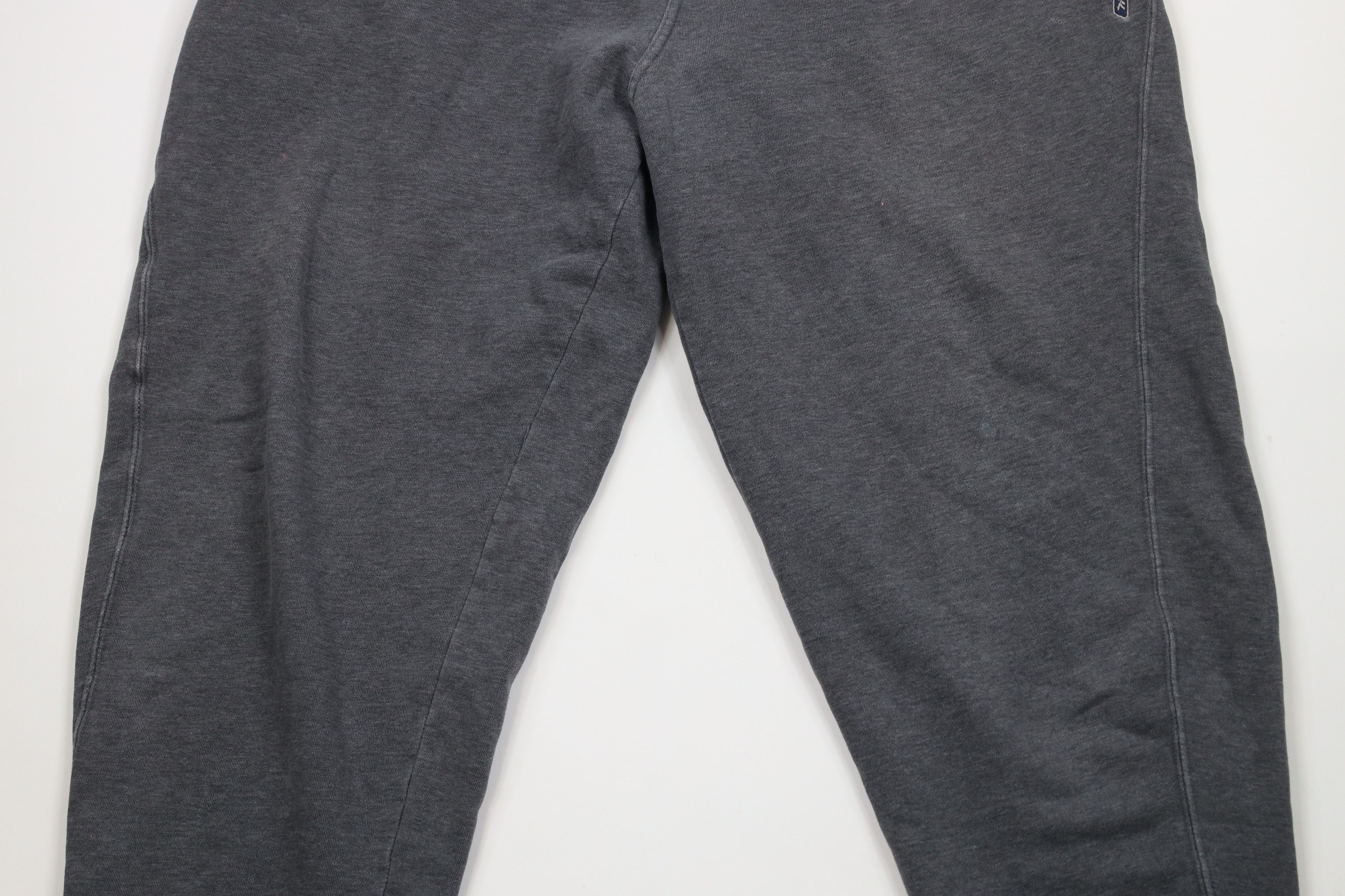 Reebok × Vintage Vintage 90s Reebok Spell Out Cuffed Sweatpants Joggers Gray Size US 38 / EU 54 - 3 Thumbnail