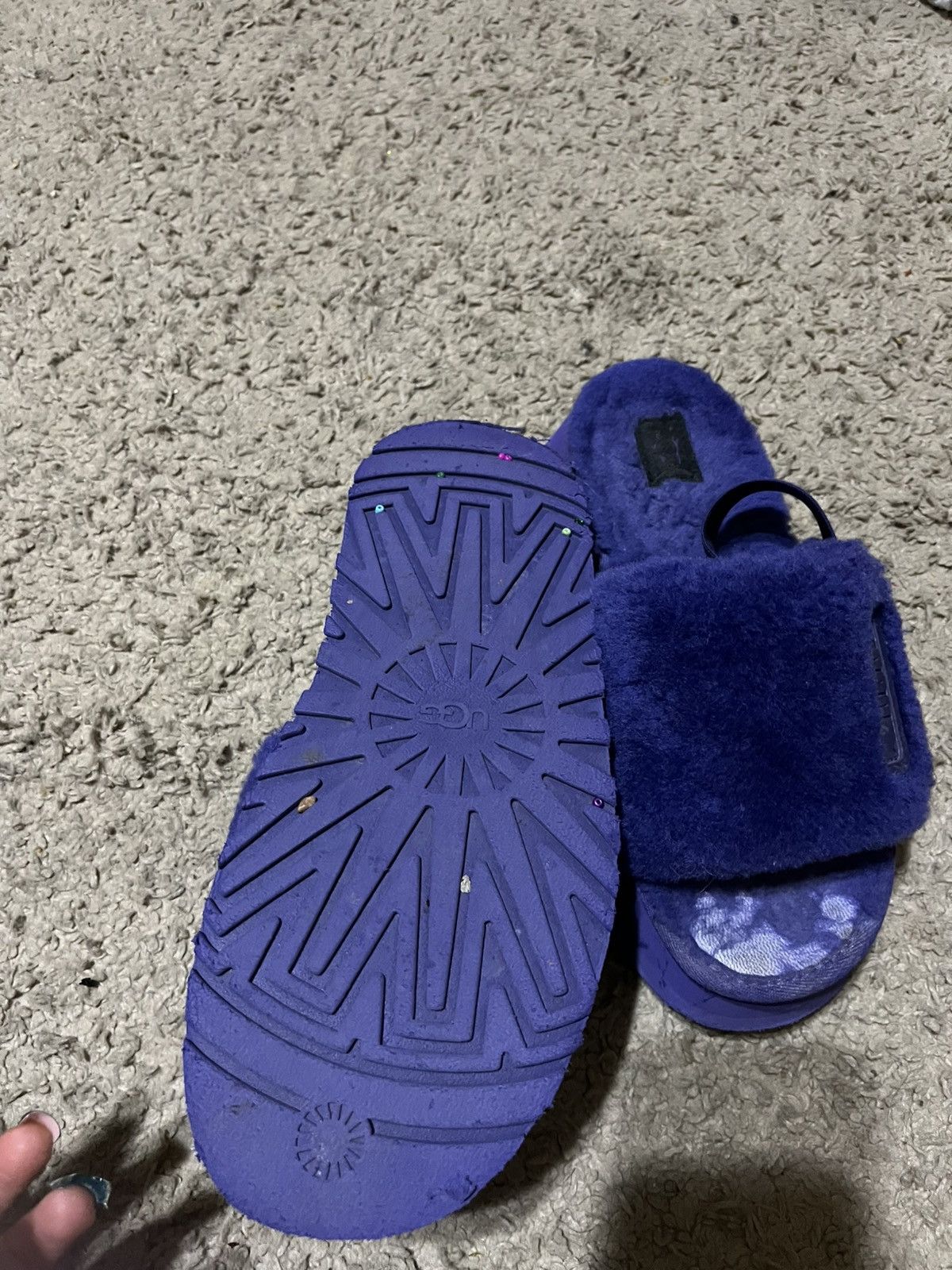 Ugg Women's UGG Disco Slide Fluffy Comfort Slip-On Size US 8 / IT 38 - 3 Thumbnail