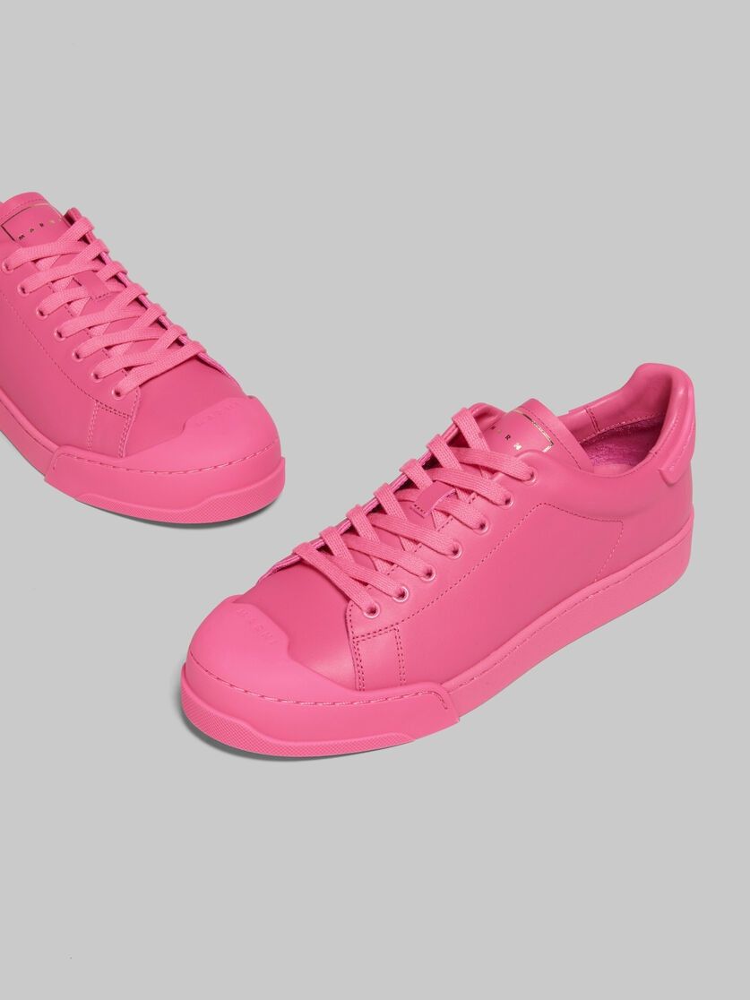 Marni o1w1db10125 Dada Bumper Leather Sneakers in Pink Size US 5 / IT 35 - 5 Thumbnail