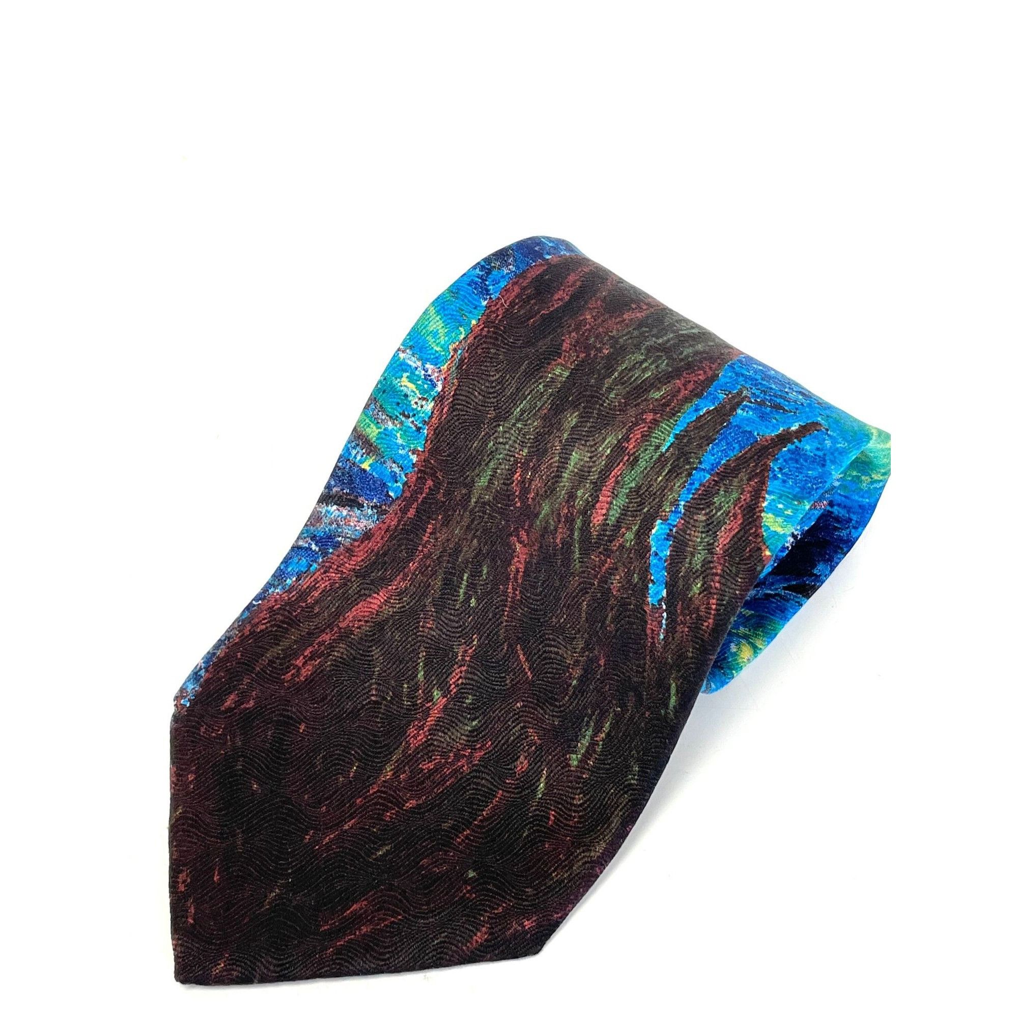 Other Vtg 1999 Ralph Marlin RM Style STARRY NIGHT Silk Neck Tie Size ONE SIZE - 6 Thumbnail