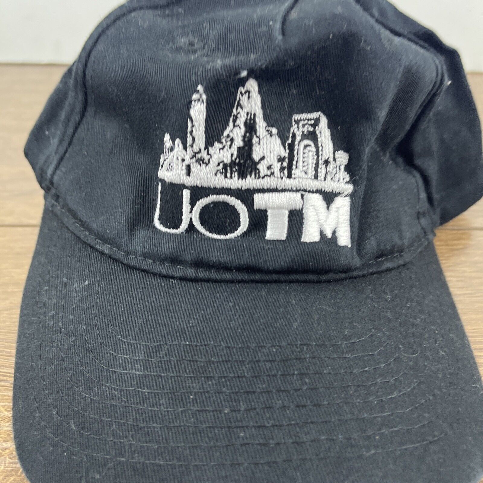 Other OUTM Hat OUTM Black Hat Adjustable Adult Size Hat Black Cap Size ONE SIZE - 6 Thumbnail