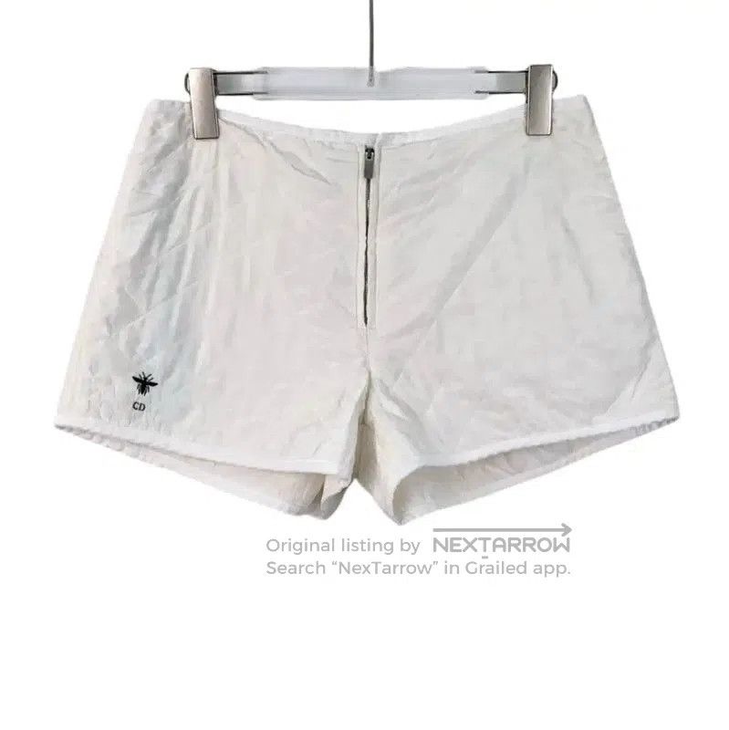 Dior Dior White Silk Women's Shorts . Size 23" - 1 Thumbnail