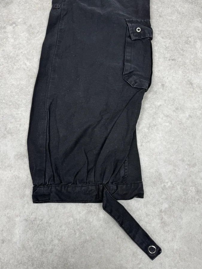 Dolce & Gabbana AW2003 Dolce & Gabbana Eyelet Black Cargo Pants Size US 39 - 9 Thumbnail