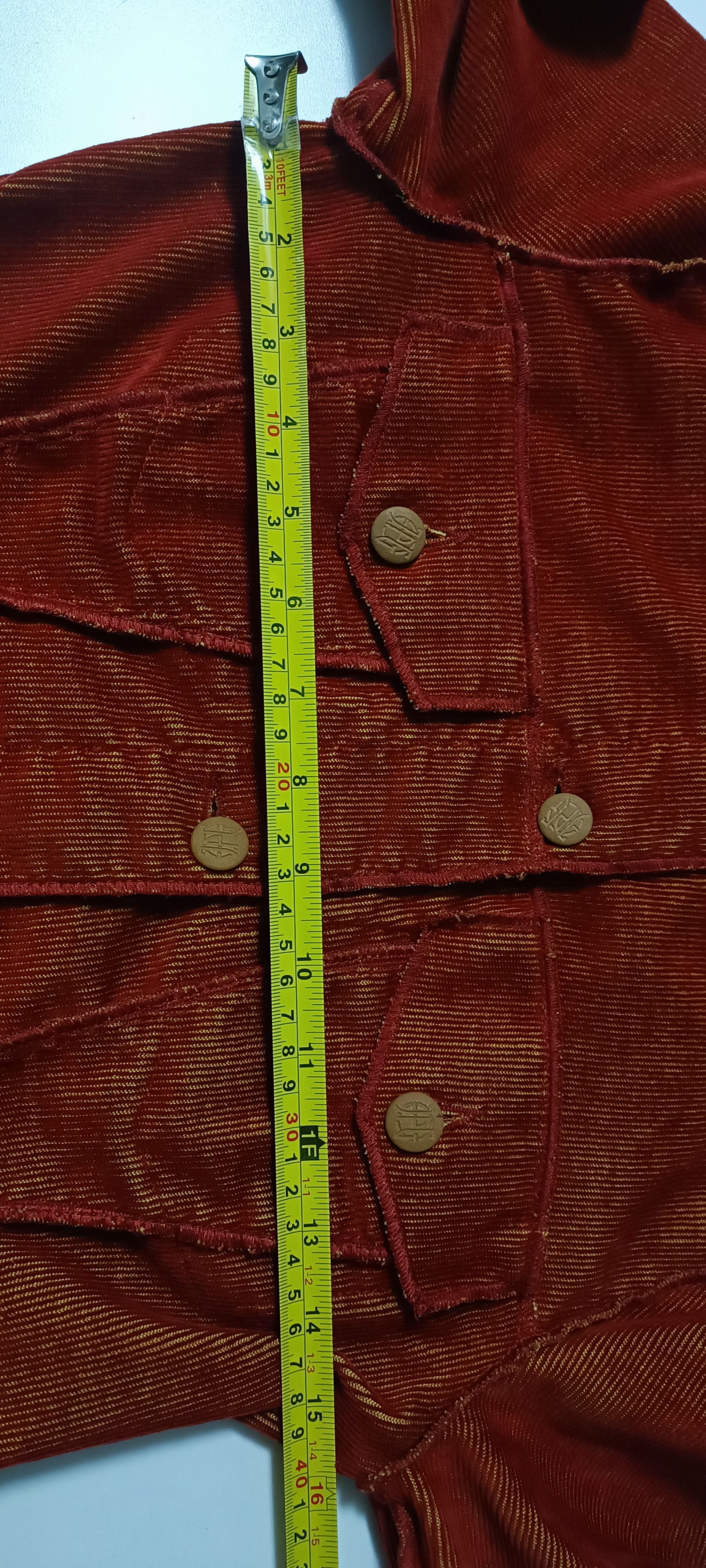 Jean Paul Gaultier 90's - Lightweight fine corduroy jacket Size S / US 4 / IT 40 - 25 Thumbnail