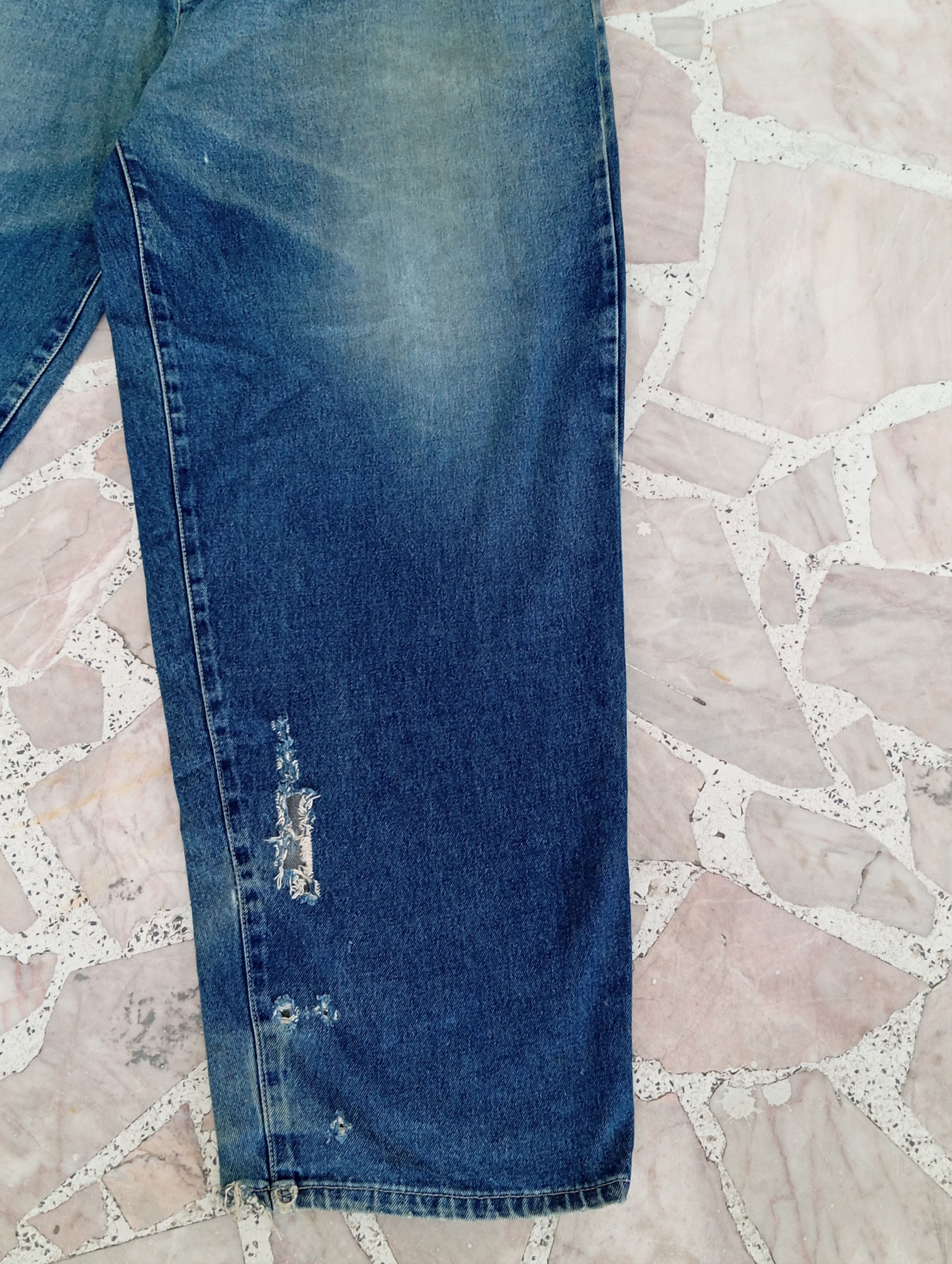 Ecko Unltd. × Japanese Brand Ecko Distresses Denim with stain Size US 38 / EU 54 - 10 Thumbnail
