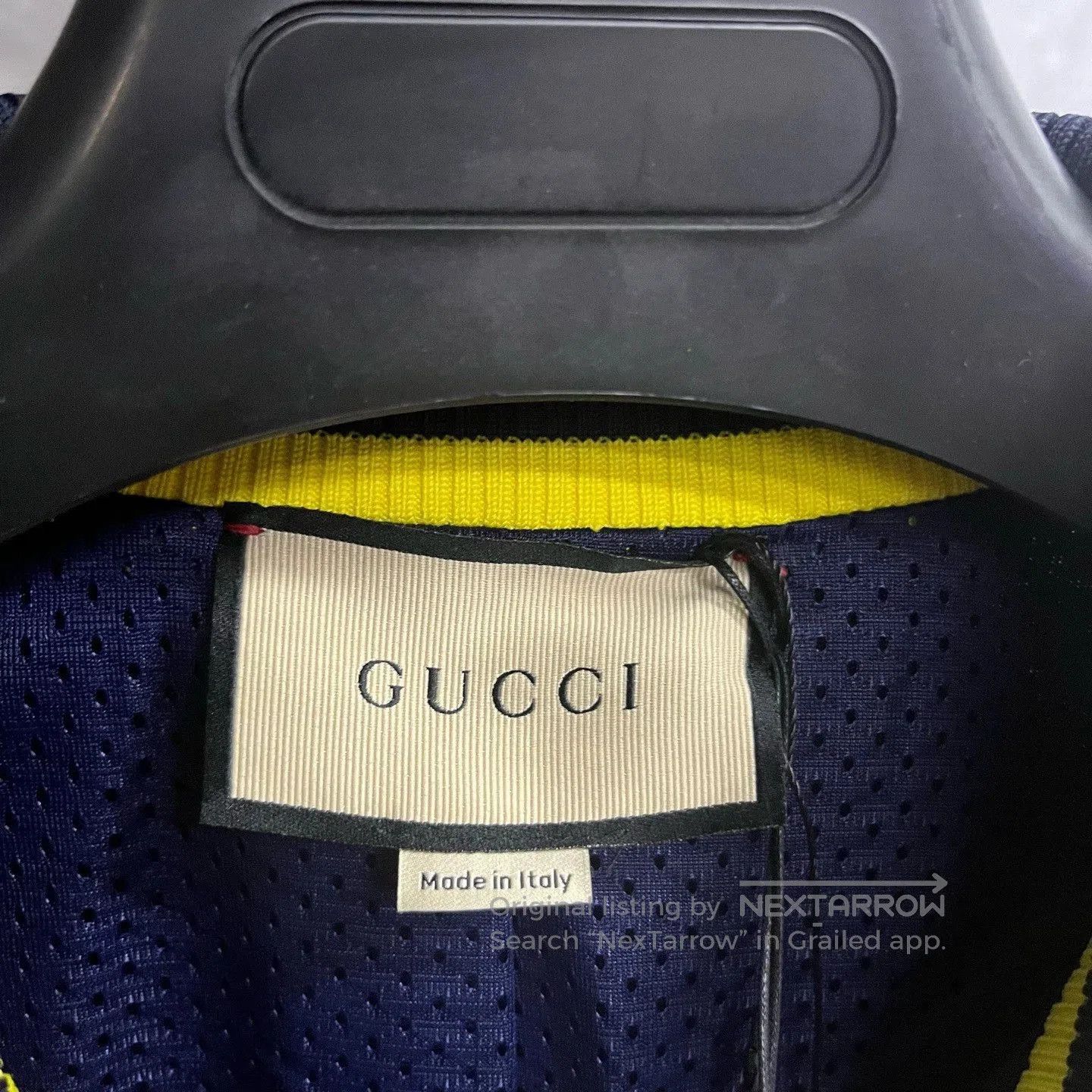 Gucci gucci blue color block zip-up jacket. Size US XL / EU 56 / 4 - 2 Thumbnail