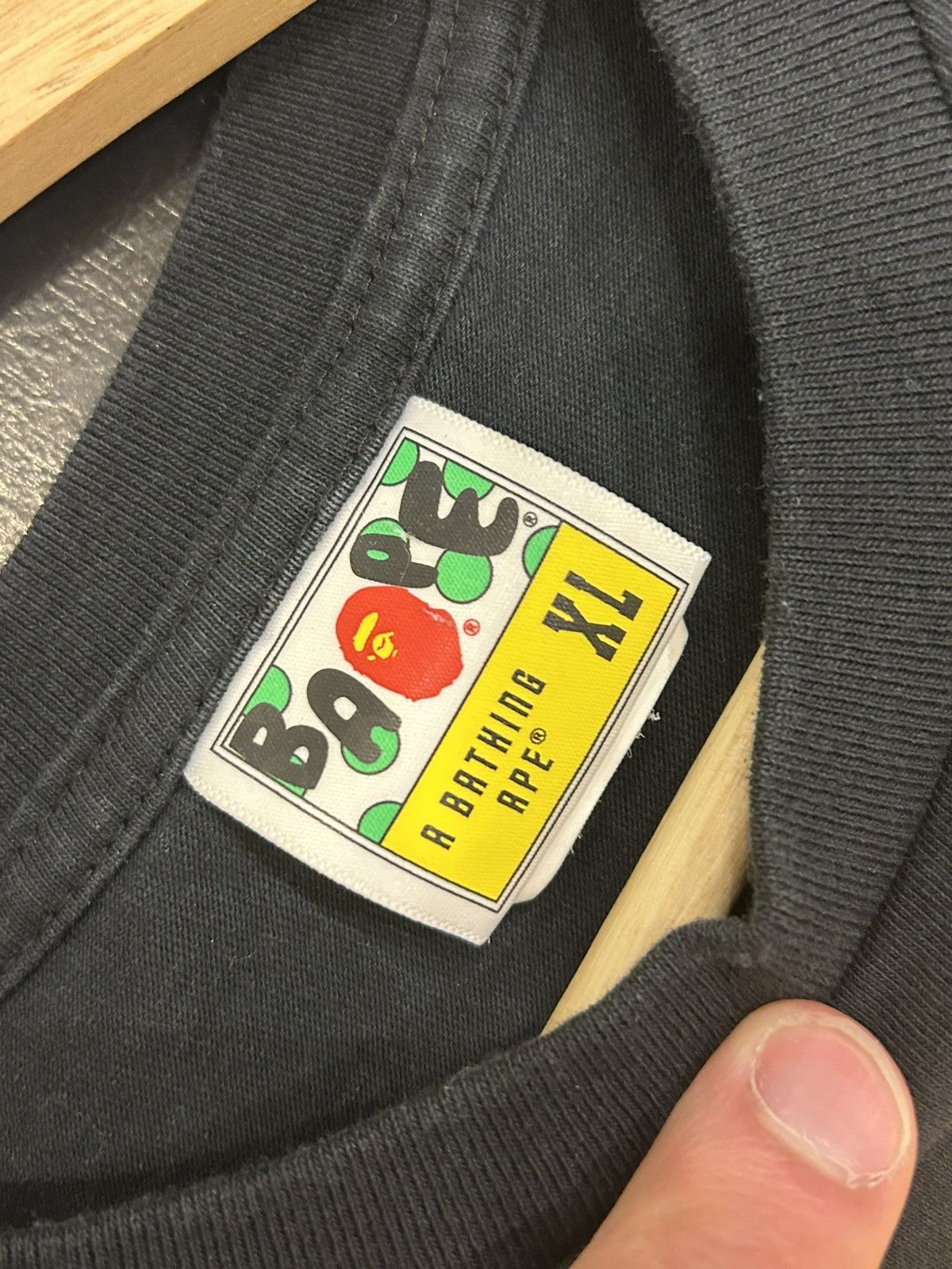 Bape Bape Japan Ape Sun Tee Size US XL / EU 56 / 4 - 3 Thumbnail