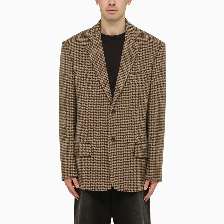 image of Balenciaga O1D2Blof0224 Jacket In Beige, Men's (Size Medium)