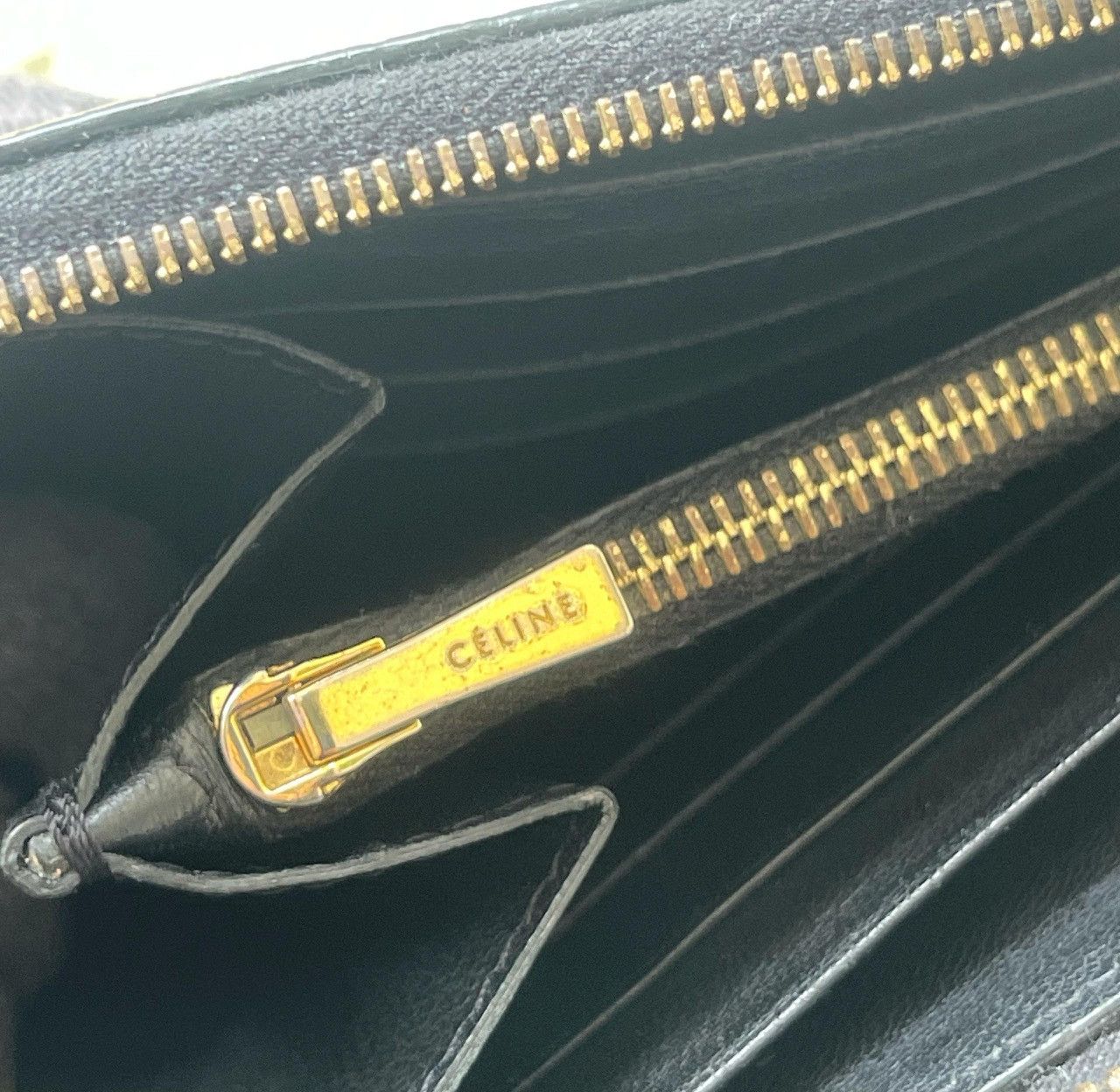Celine × Designer × Vintage Celine Python Lambskin Zip Around Multifunction Wallet Size ONE SIZE - 14 Thumbnail