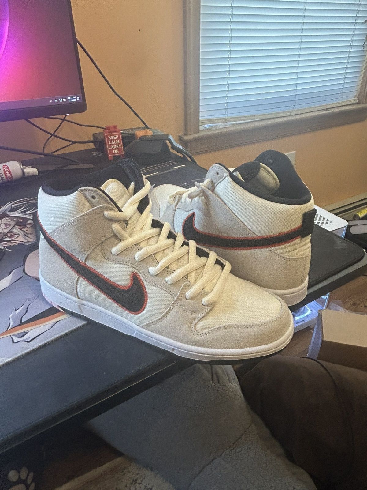 Nike Nike sb dunk high giants Size US 10.5 / EU 43-44 - 1 Thumbnail