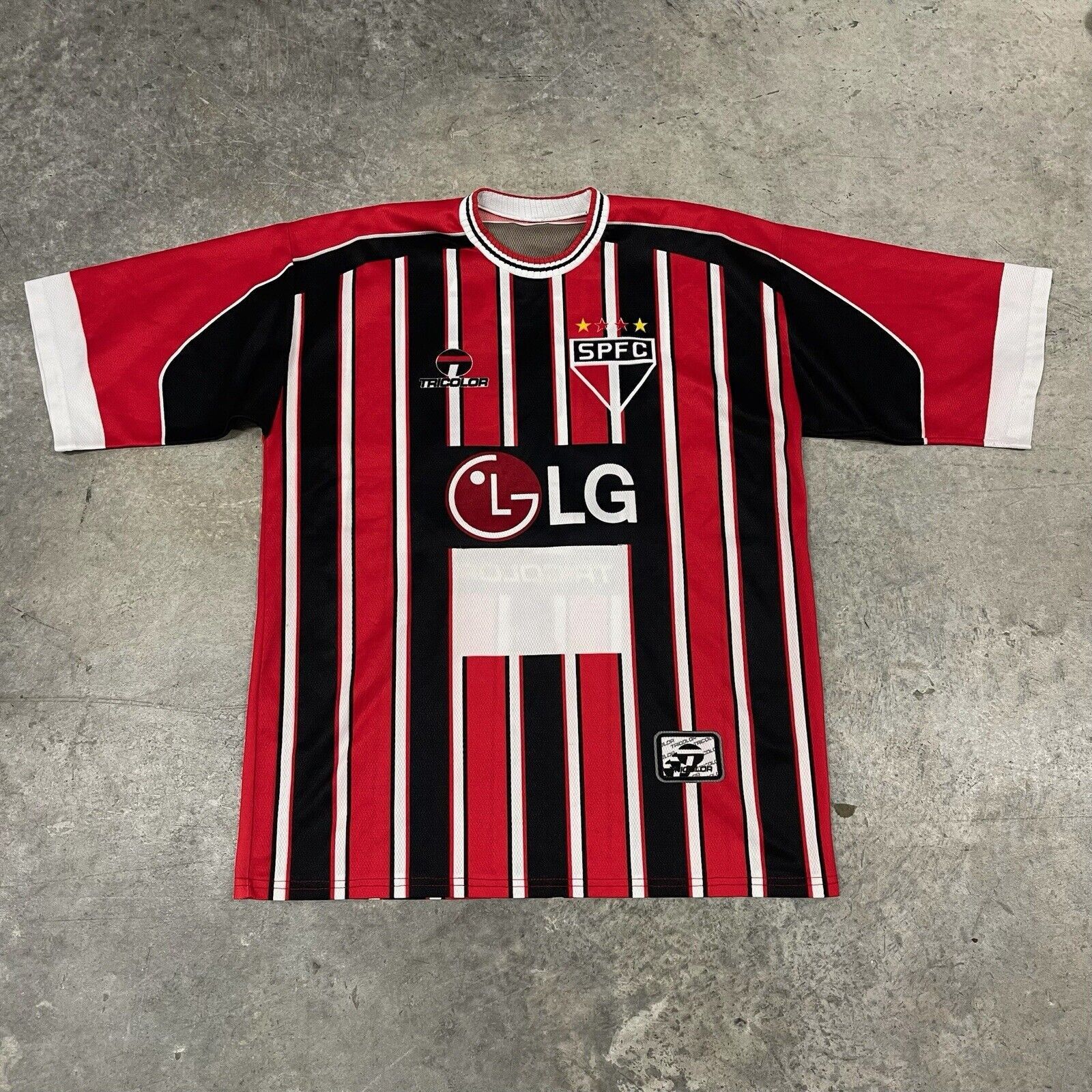 Vintage Vintage 90s Sao Paulo Football Club Soccer Jersey Size Large Size US L / EU 52-54 / 3 - 1 Thumbnail