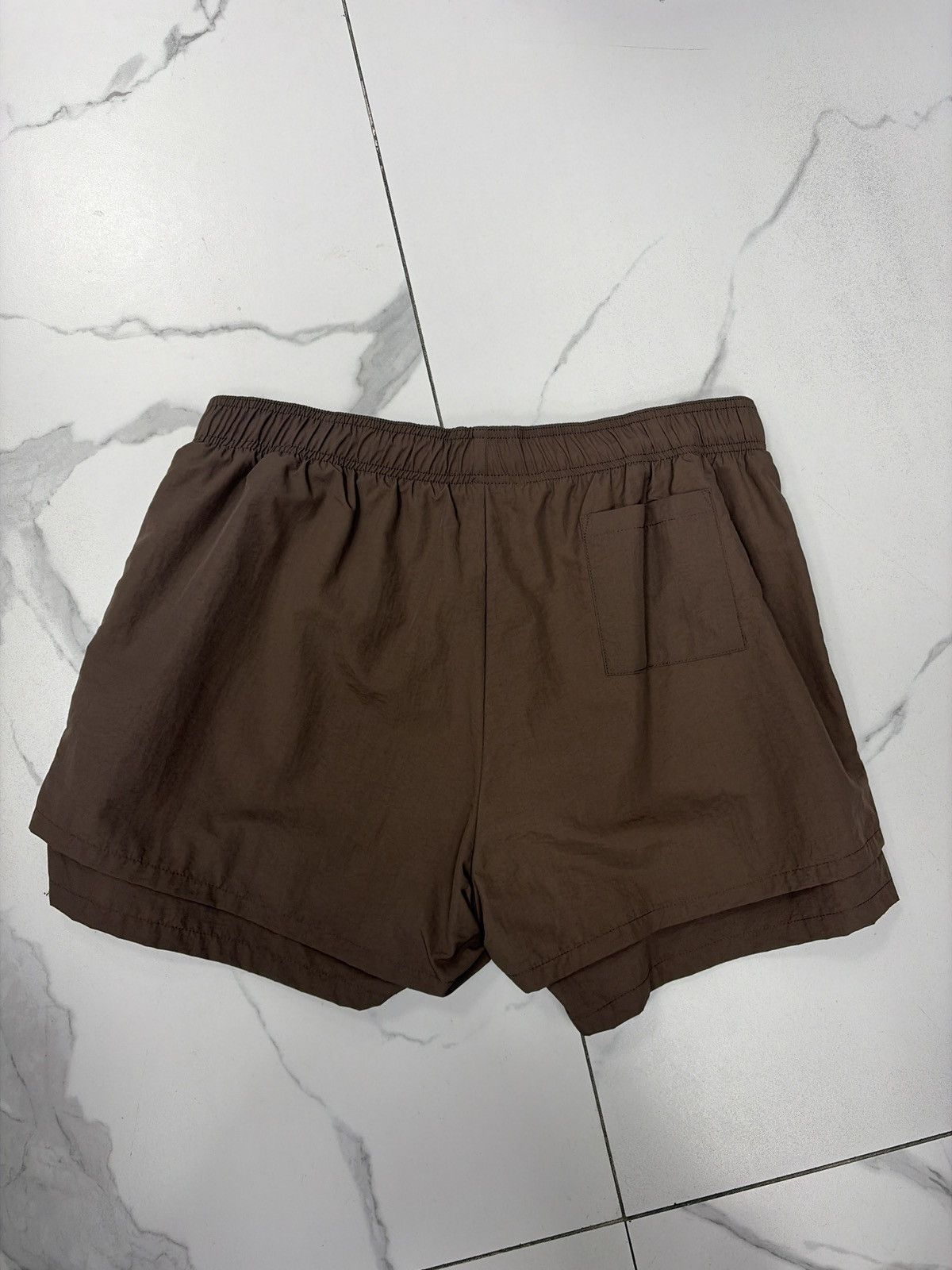 Sp5der Sp5der OG Web Double Layer Short "Brown" Size US 40 / EU 56 - 2 Thumbnail